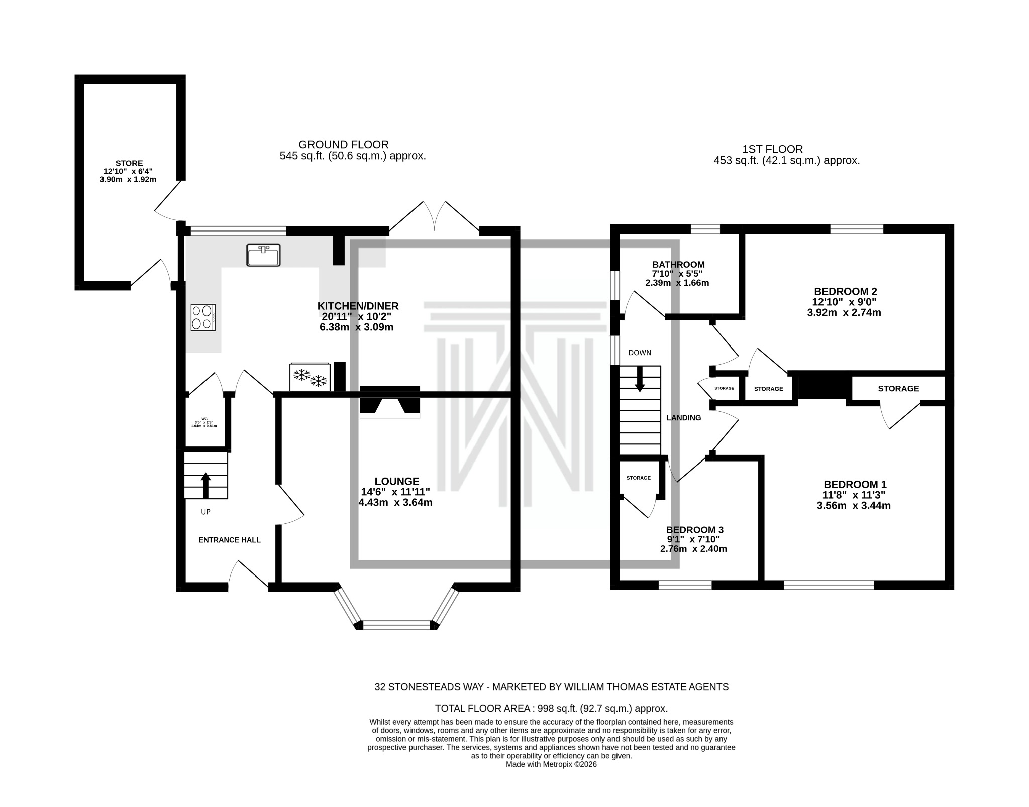 32, Stonesteads Way, Bromley Cross, Bolton, BL7 floorplan