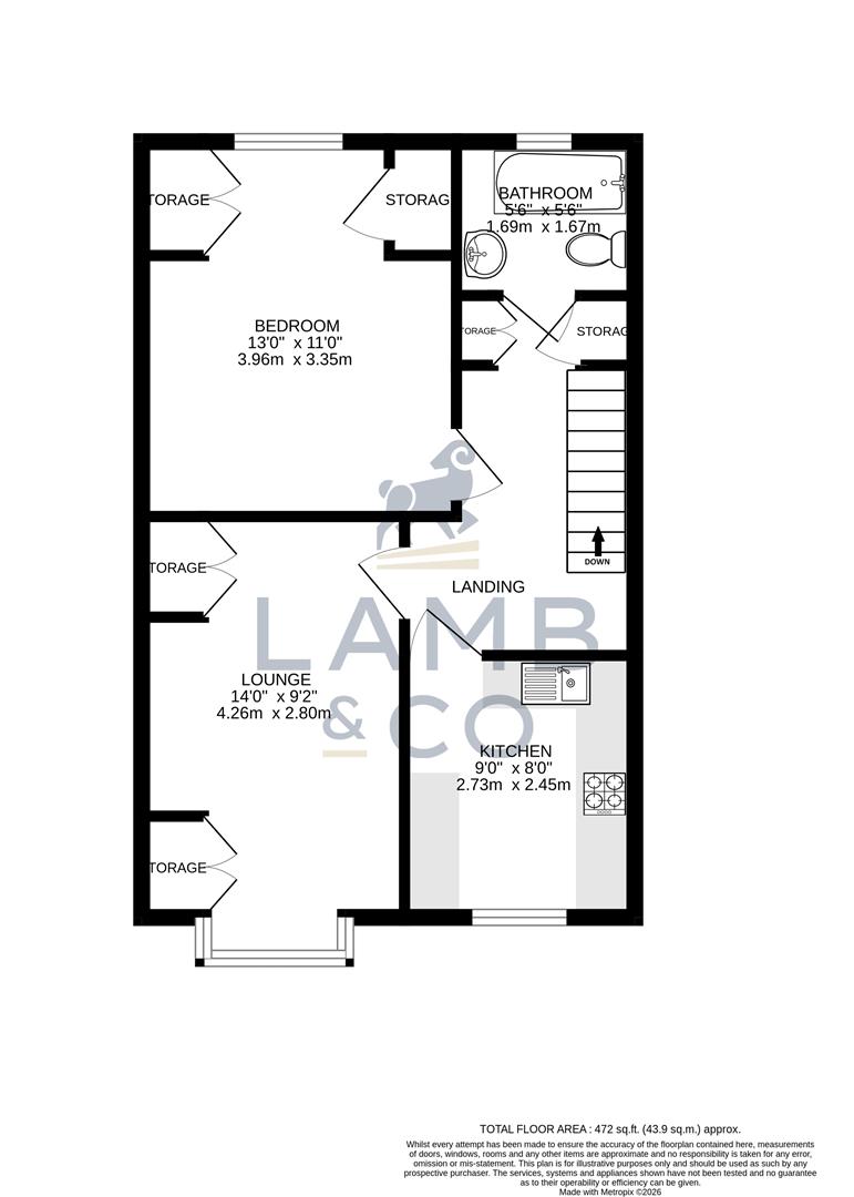 35, Berkeley Road, Clacton-On-Sea floorplan