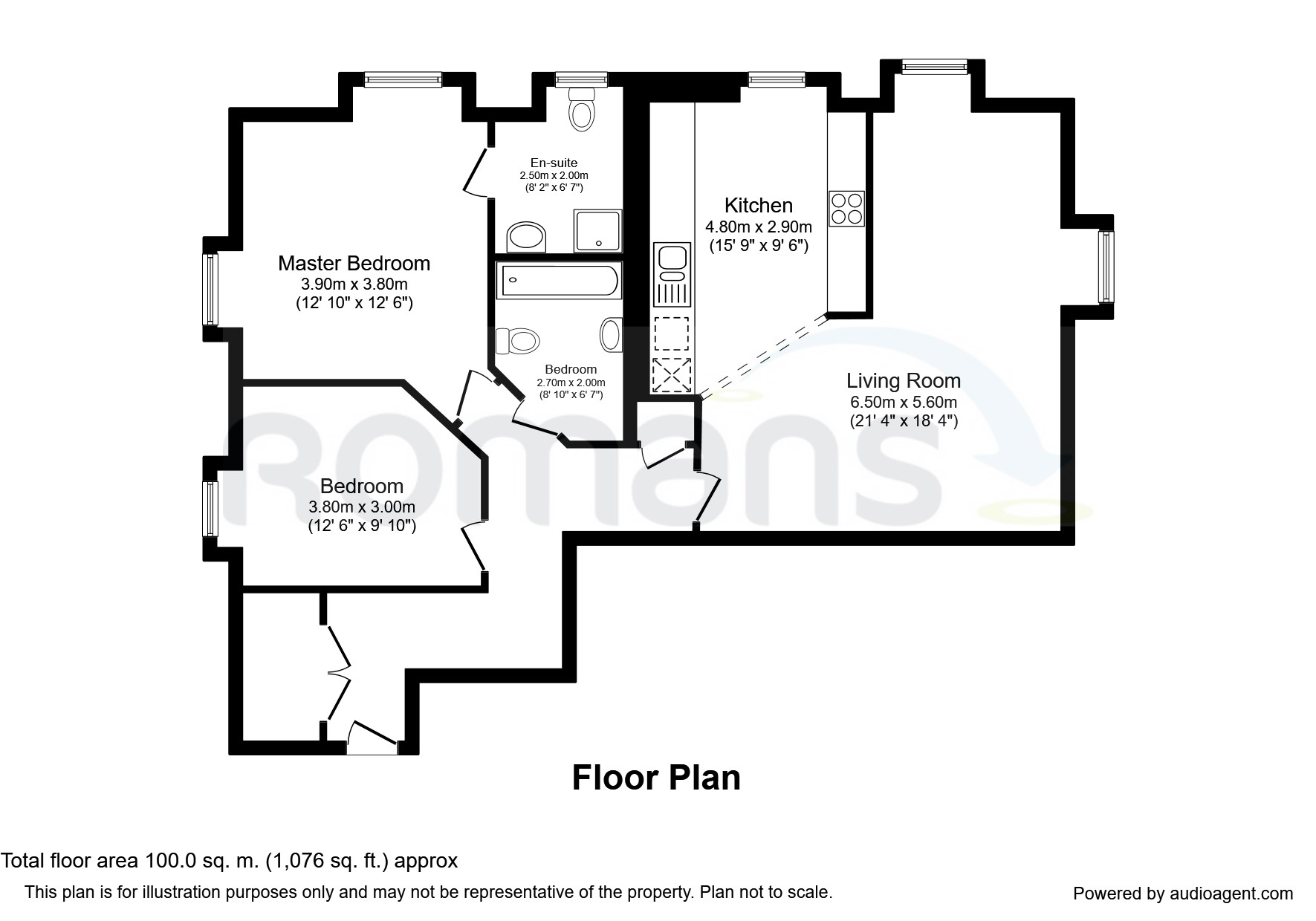 2 Bedrooms Flat to rent in London Road, Sunningdale, Ascot SL5