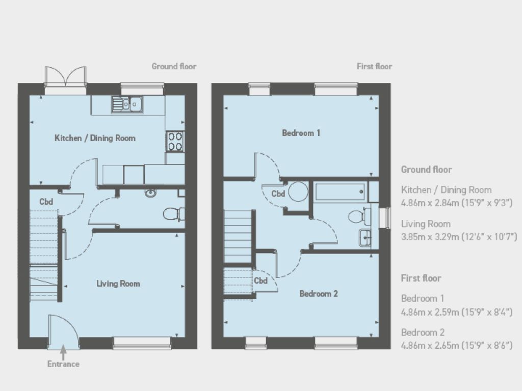 Plot 33,, Marcher Way, 23, Cholstrey Road, Leominster floorplan