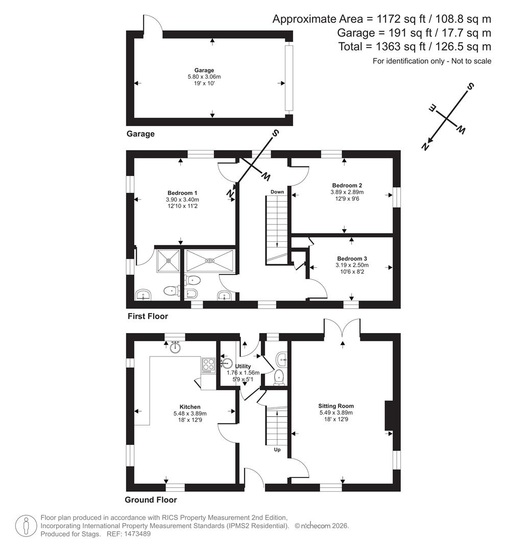 Skittles, The Street, Bridport floorplan