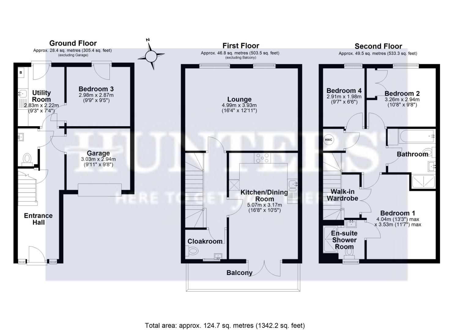 4, Wyatt Close, Dursley floorplan