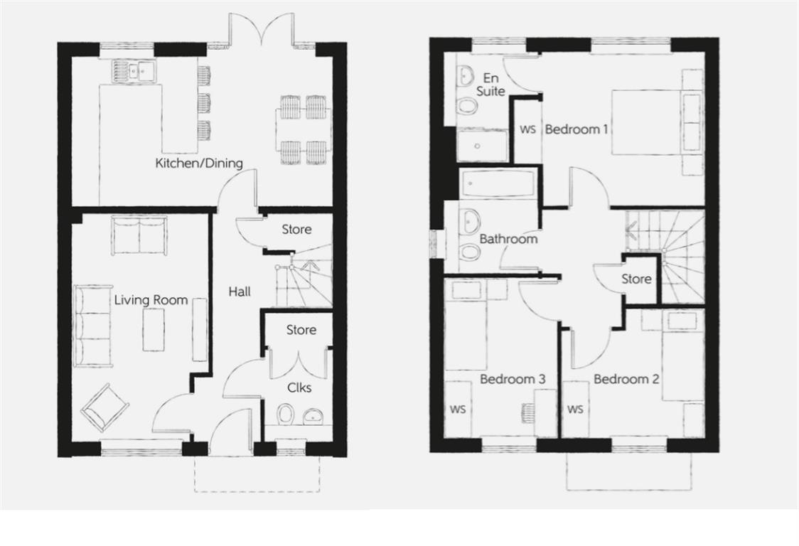 Plot 533, Coppersmith, Wood Avens Way, Kettering floorplan