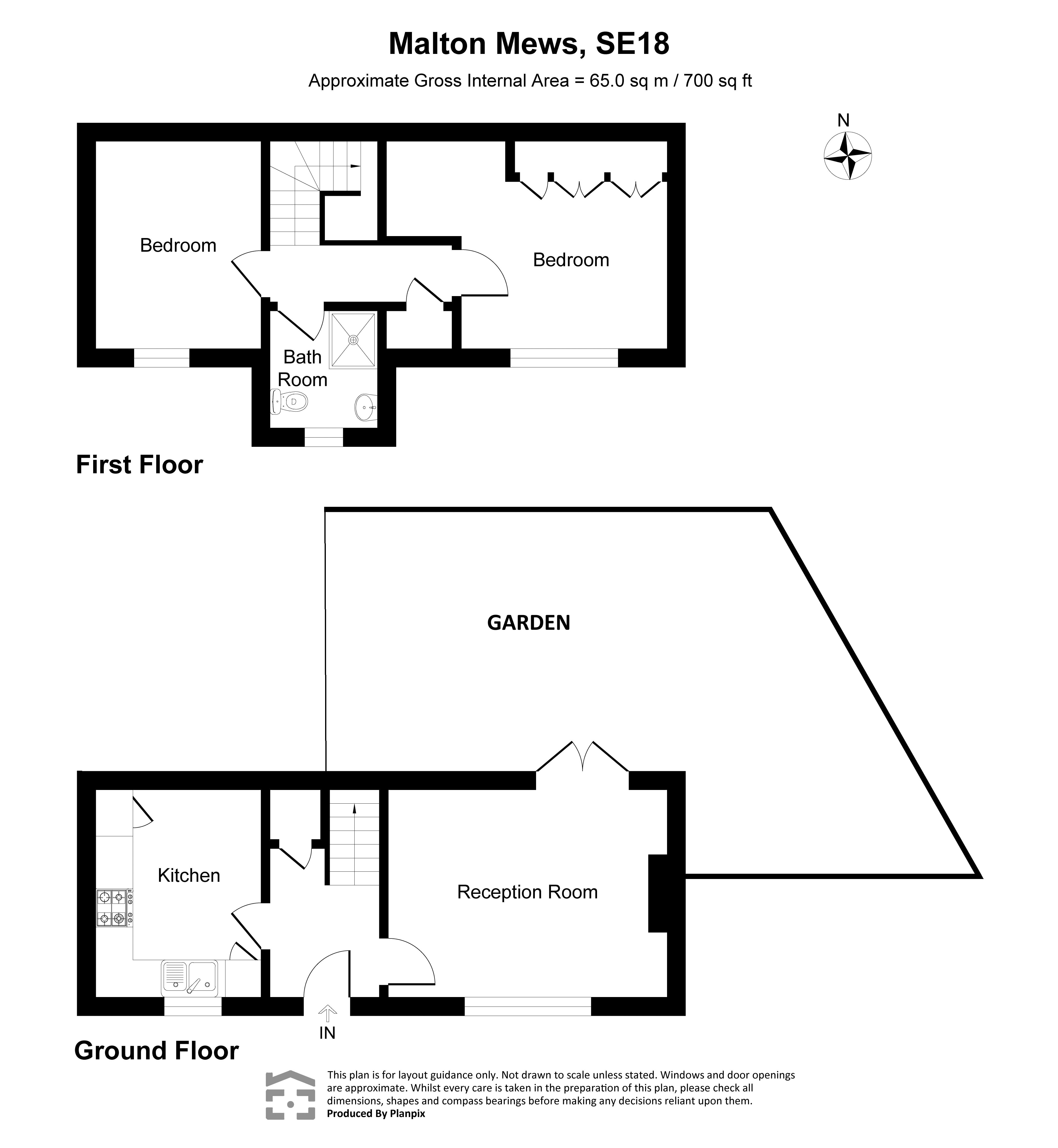 7, Malton Mews, Plumstead floorplan
