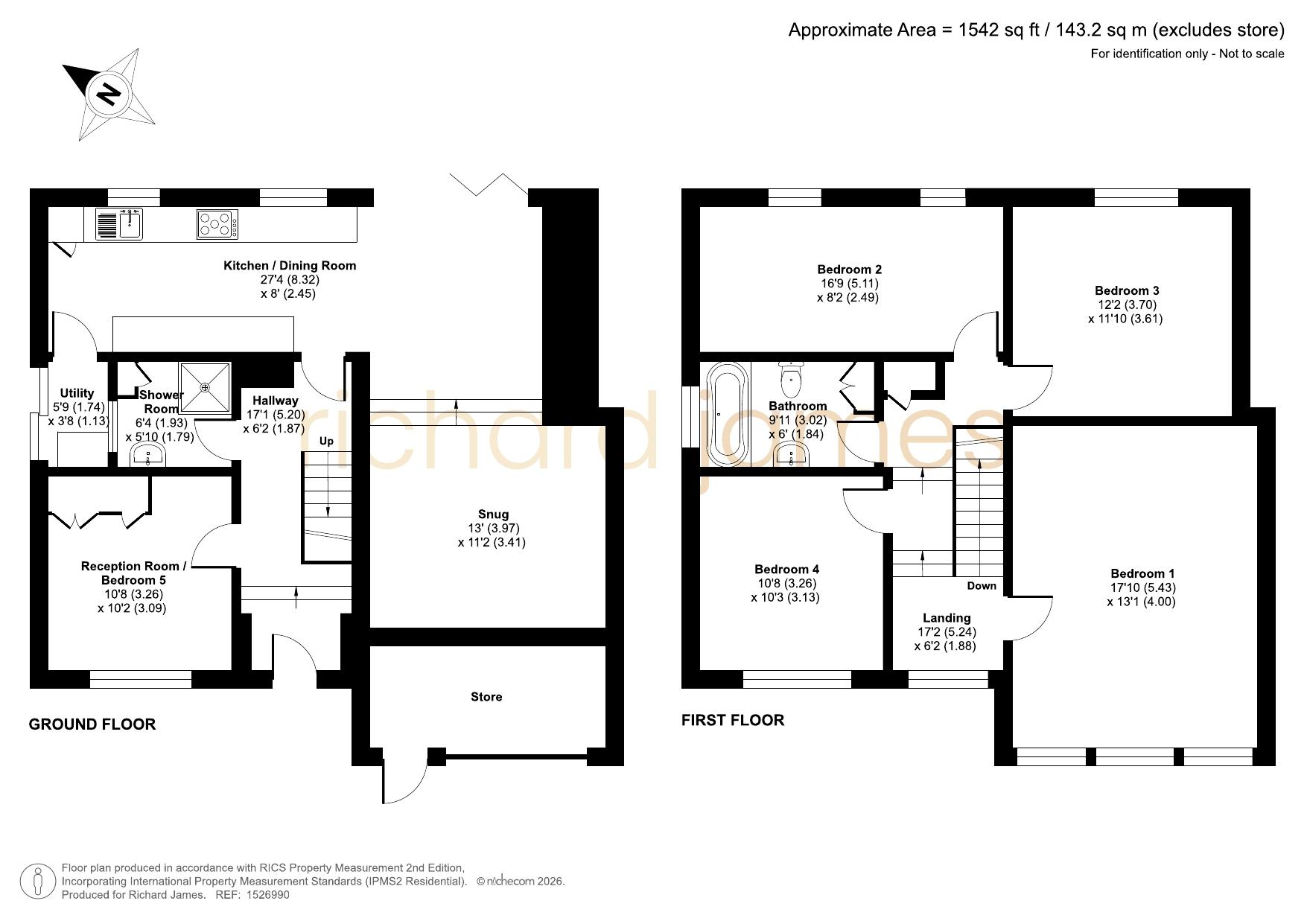 31, Dovetrees, Swindon floorplan
