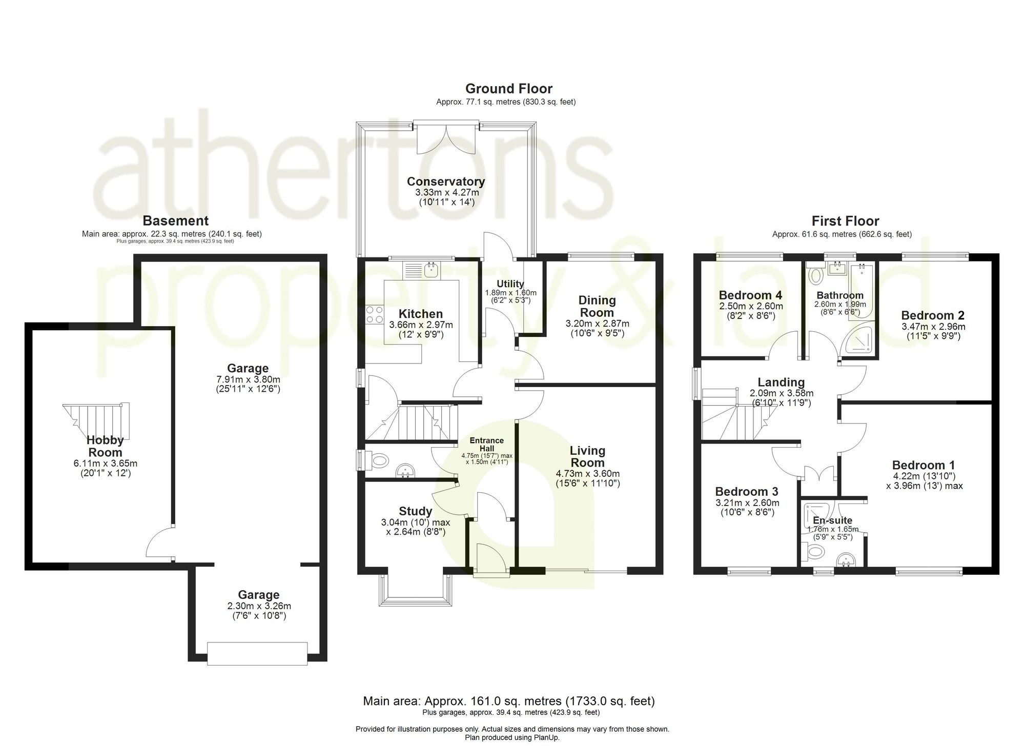 11 The Grange, Blackburn floorplan
