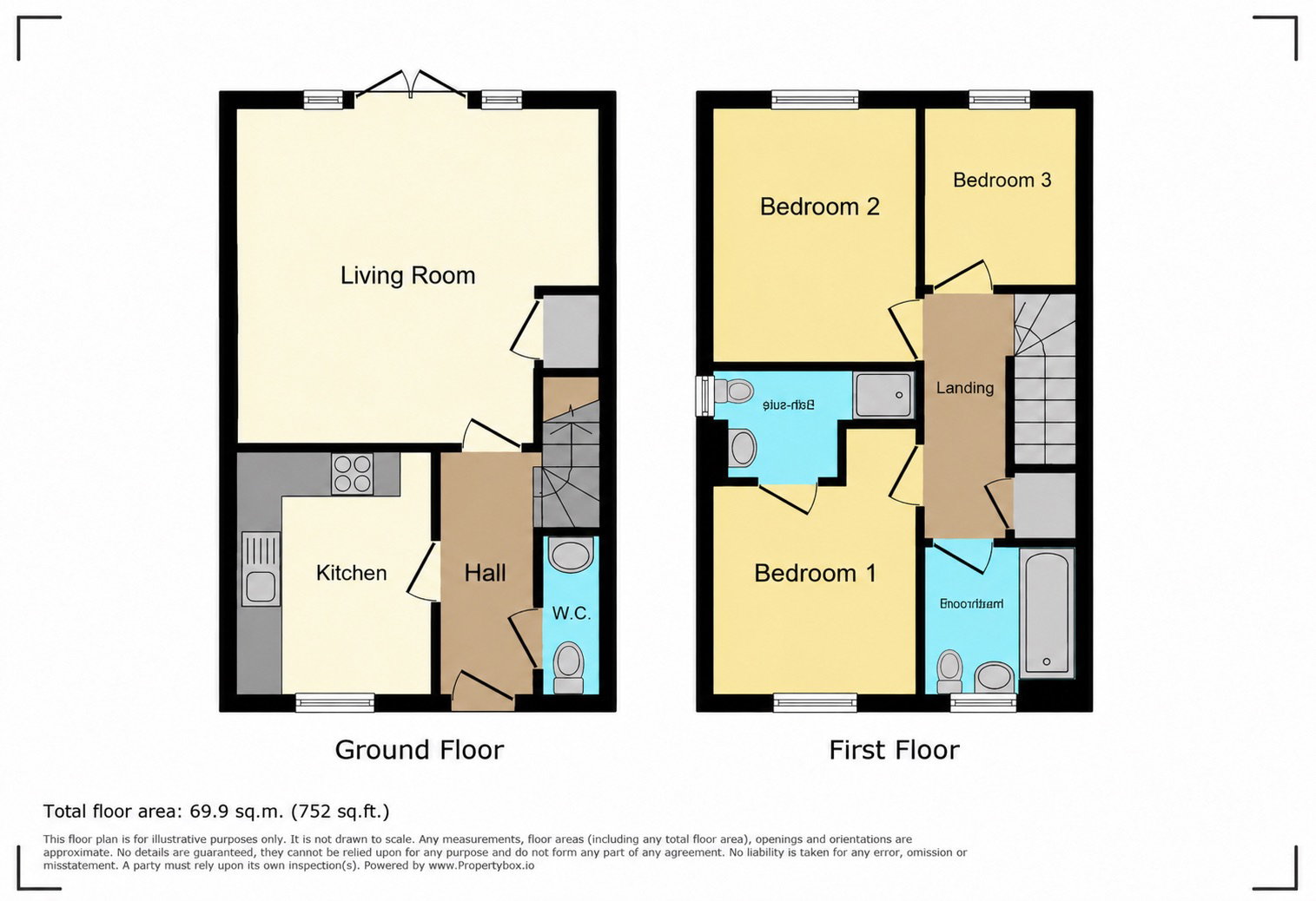 Stryd Bennett, Llanelli floorplan