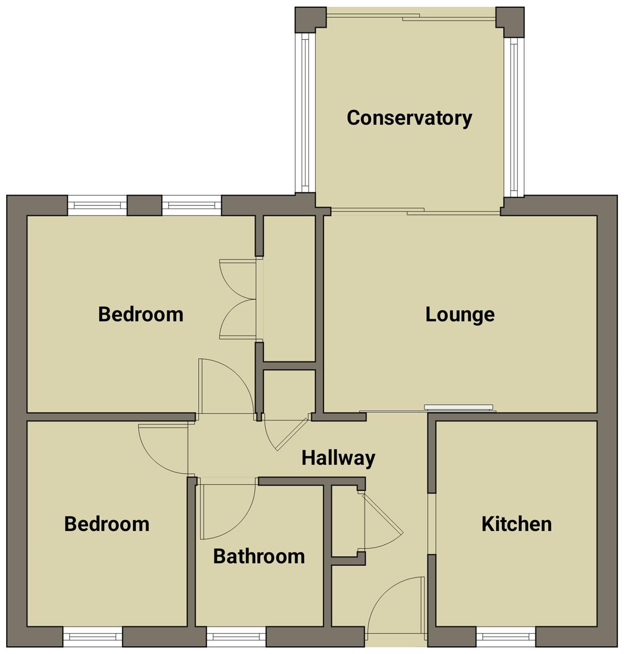 15, Oakfield Drive, Kilgetty floorplan