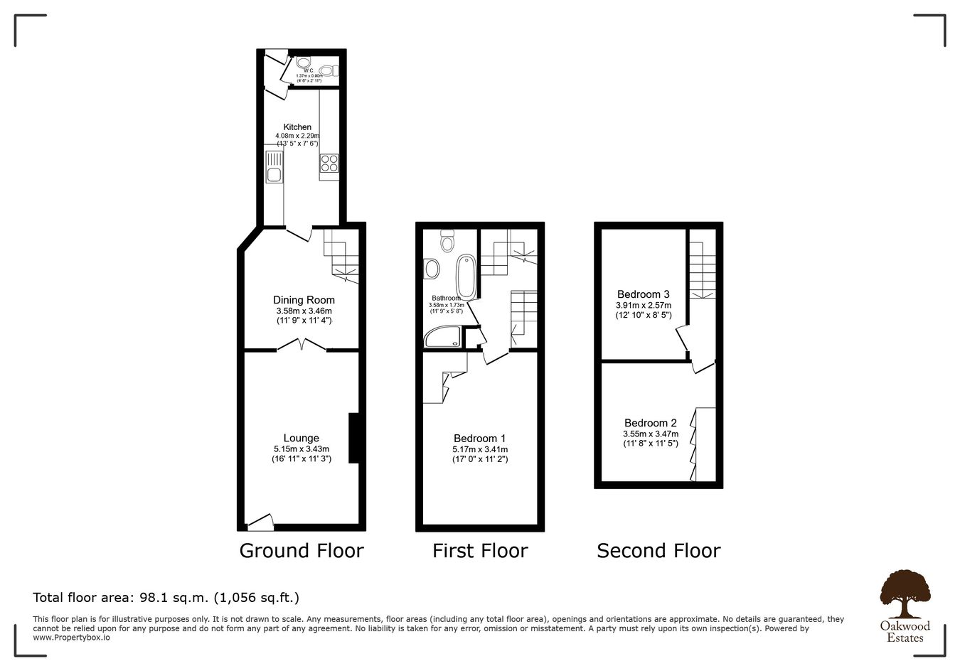 Milestone Cottages, Colnbrook floorplan