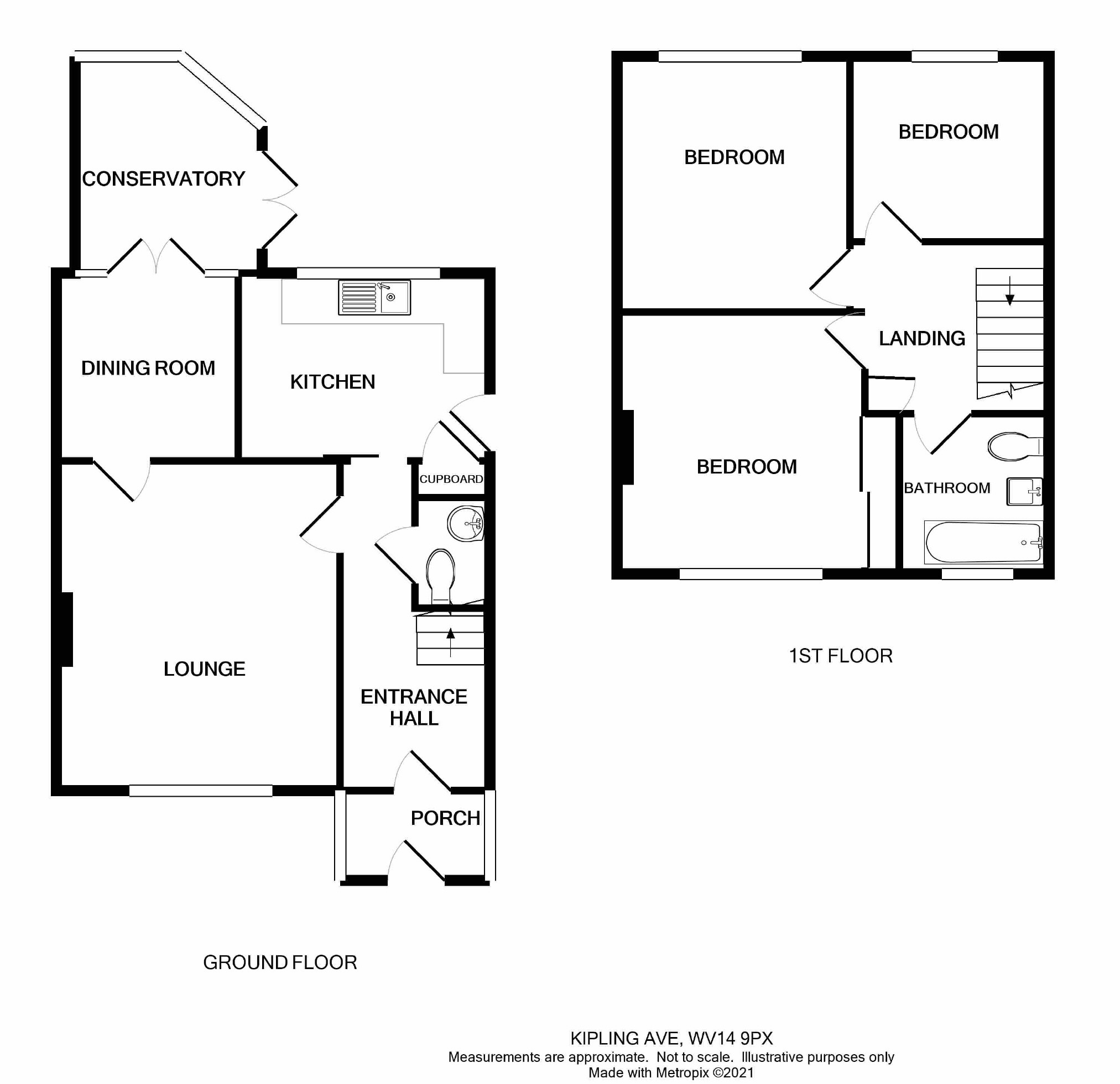 Kipling Avenue Coseley Bilston Wv14 3 Bedroom Semi Detached House For Sale 58752339 Primelocation