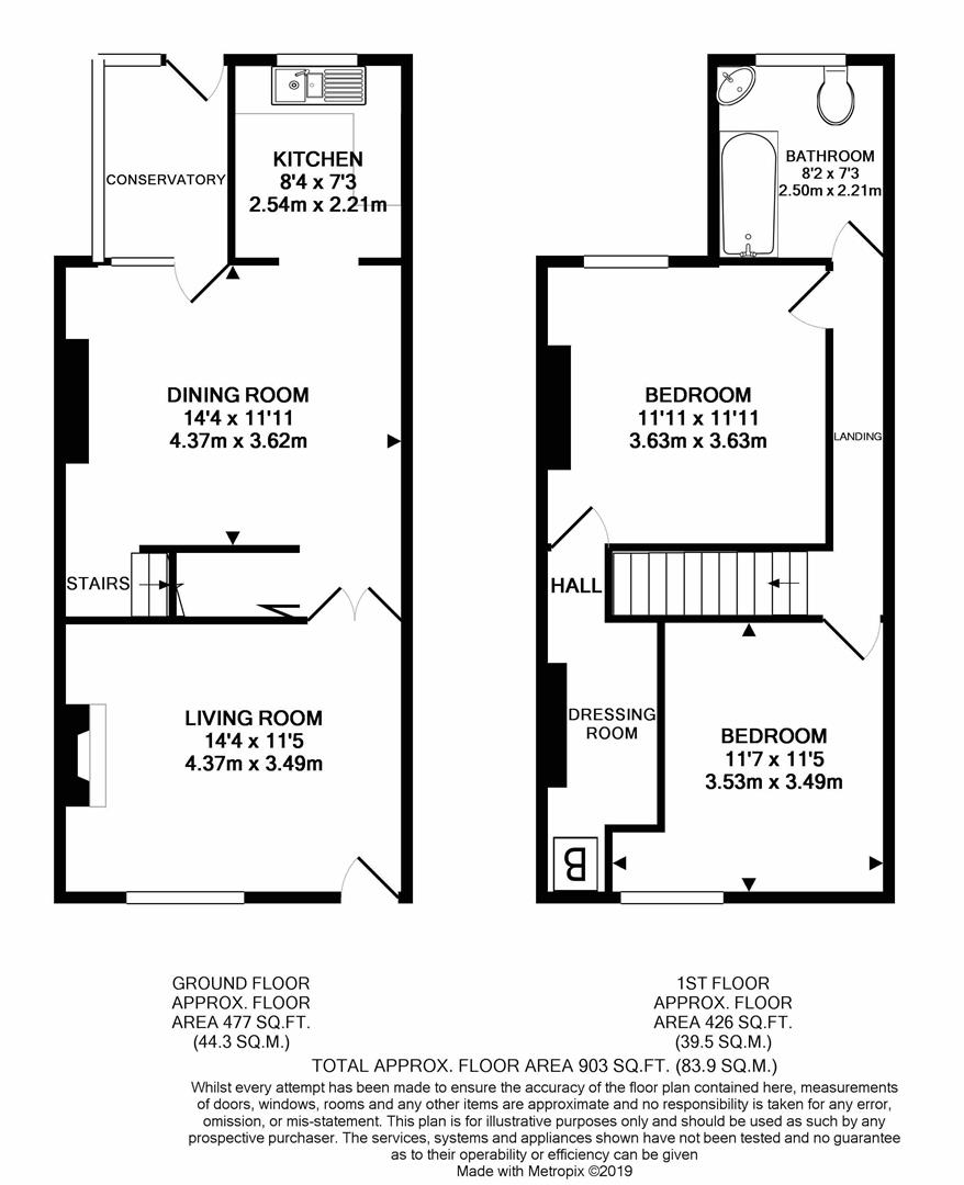 2 Bedrooms Terraced house for sale in Scarsdale Street, Bolsover, Chesterfield S44