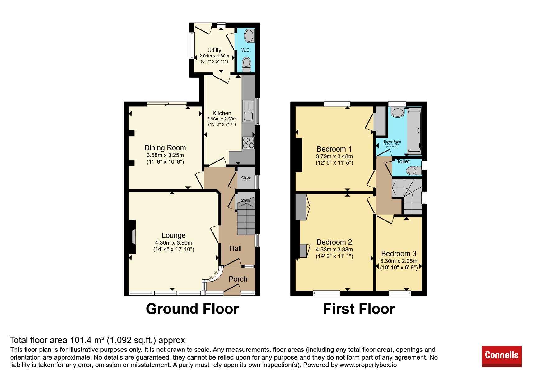 2, Kneele Gardens, Plymouth floorplan