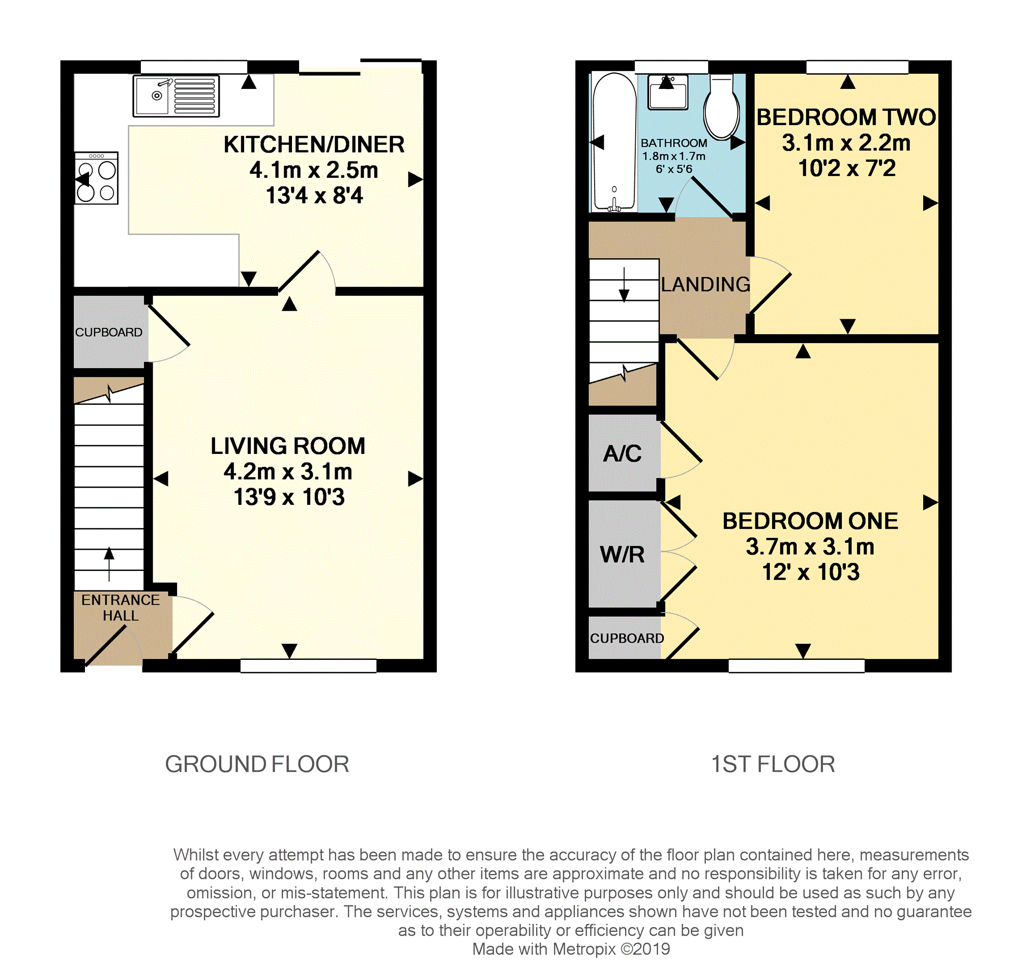 2 Bedrooms Terraced house for sale in Harris Croft, Shrewsbury SY4