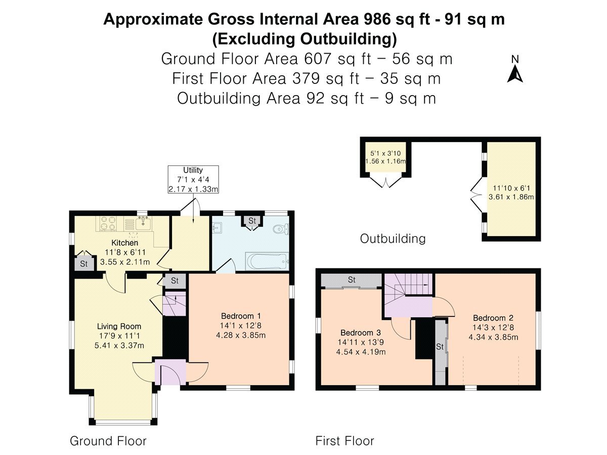 Norham Gardens, Oxfordshire floorplan