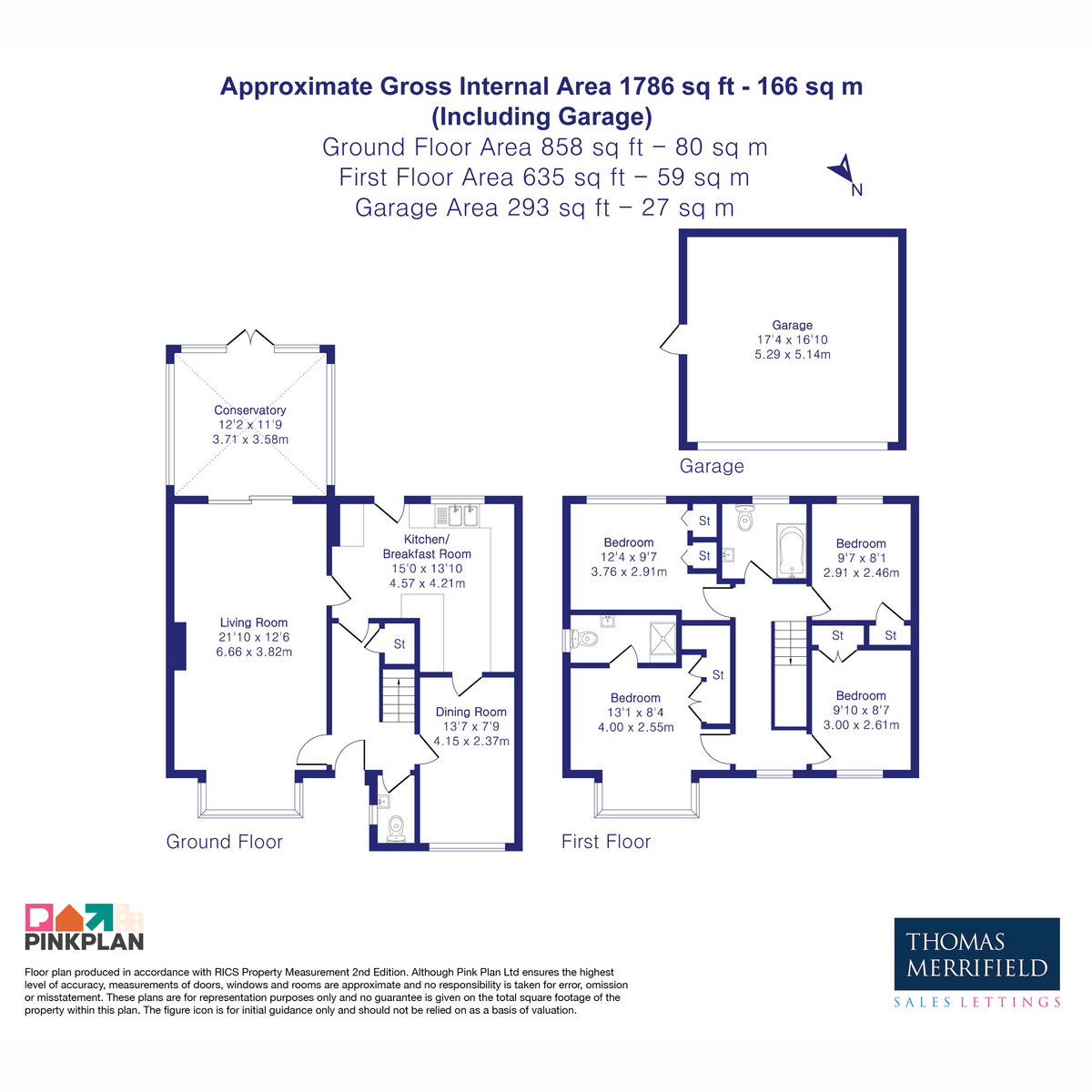 21, Willow Tree Close, Shippon floorplan