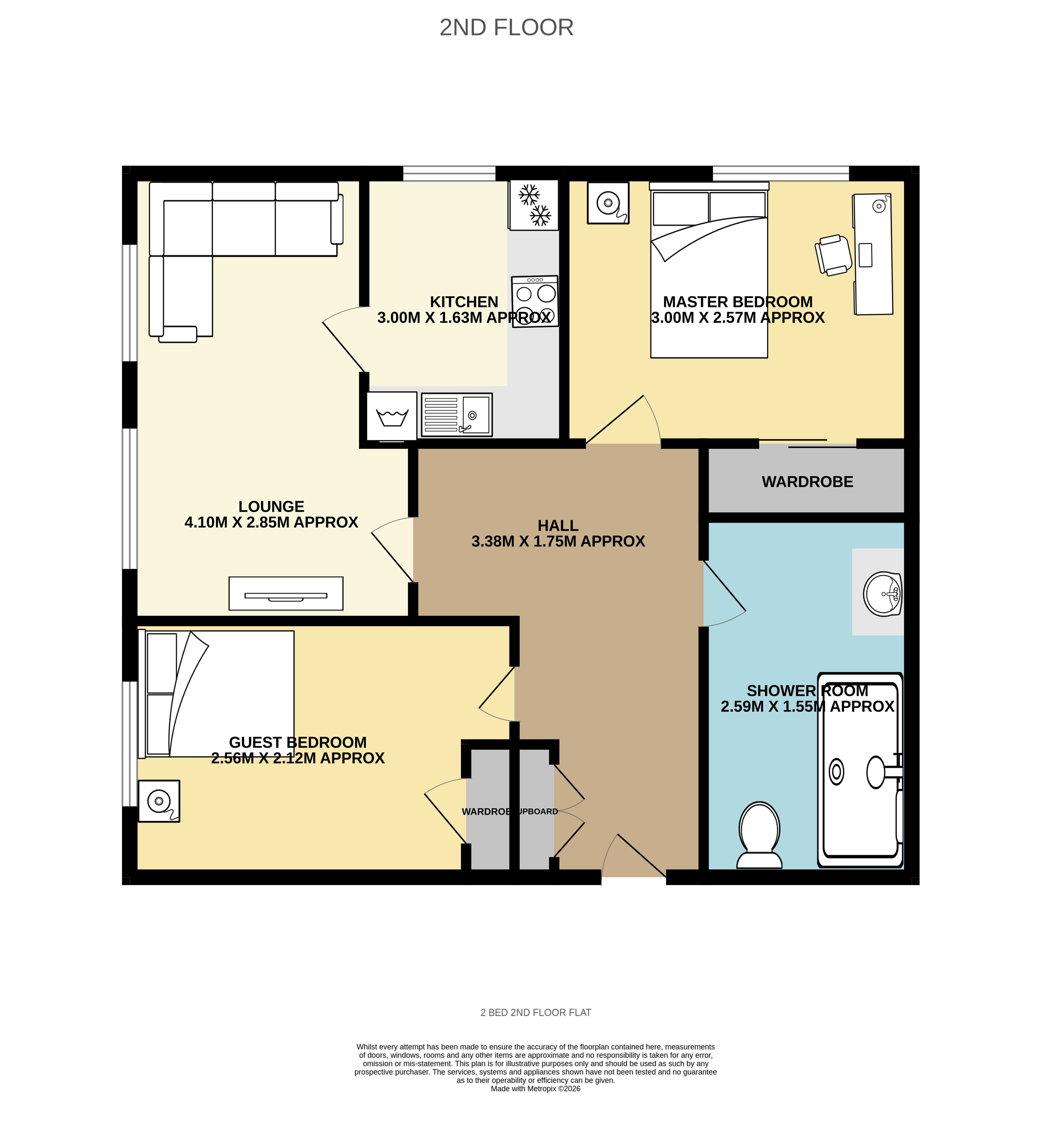 124, Headland Court, Aberdeen floorplan