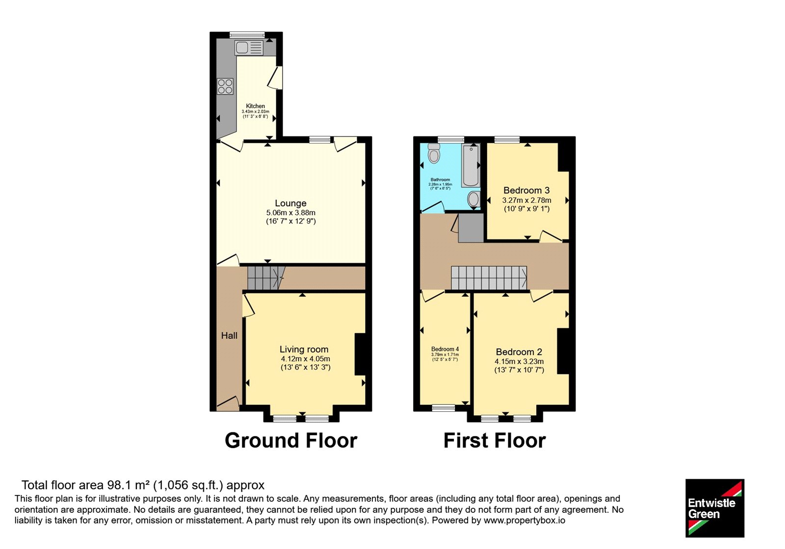 Cherry Lane, Liverpool floorplan