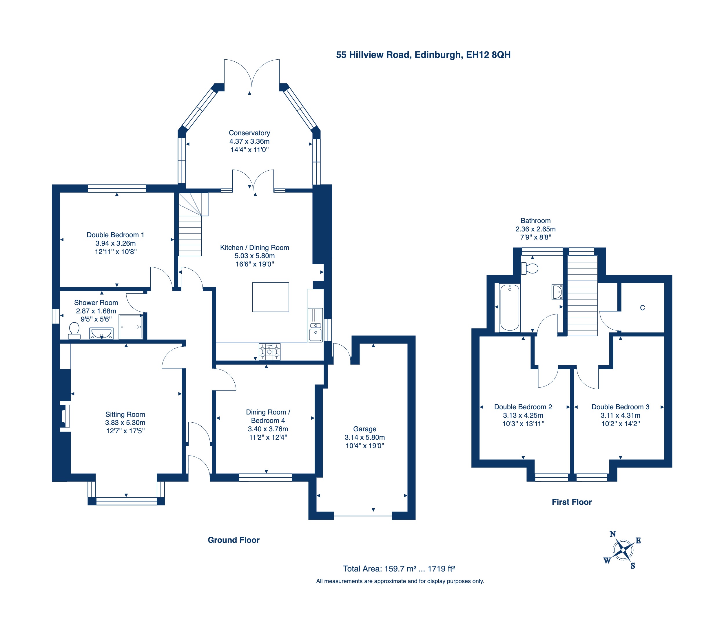 Hillview Road, Edinburgh floorplan