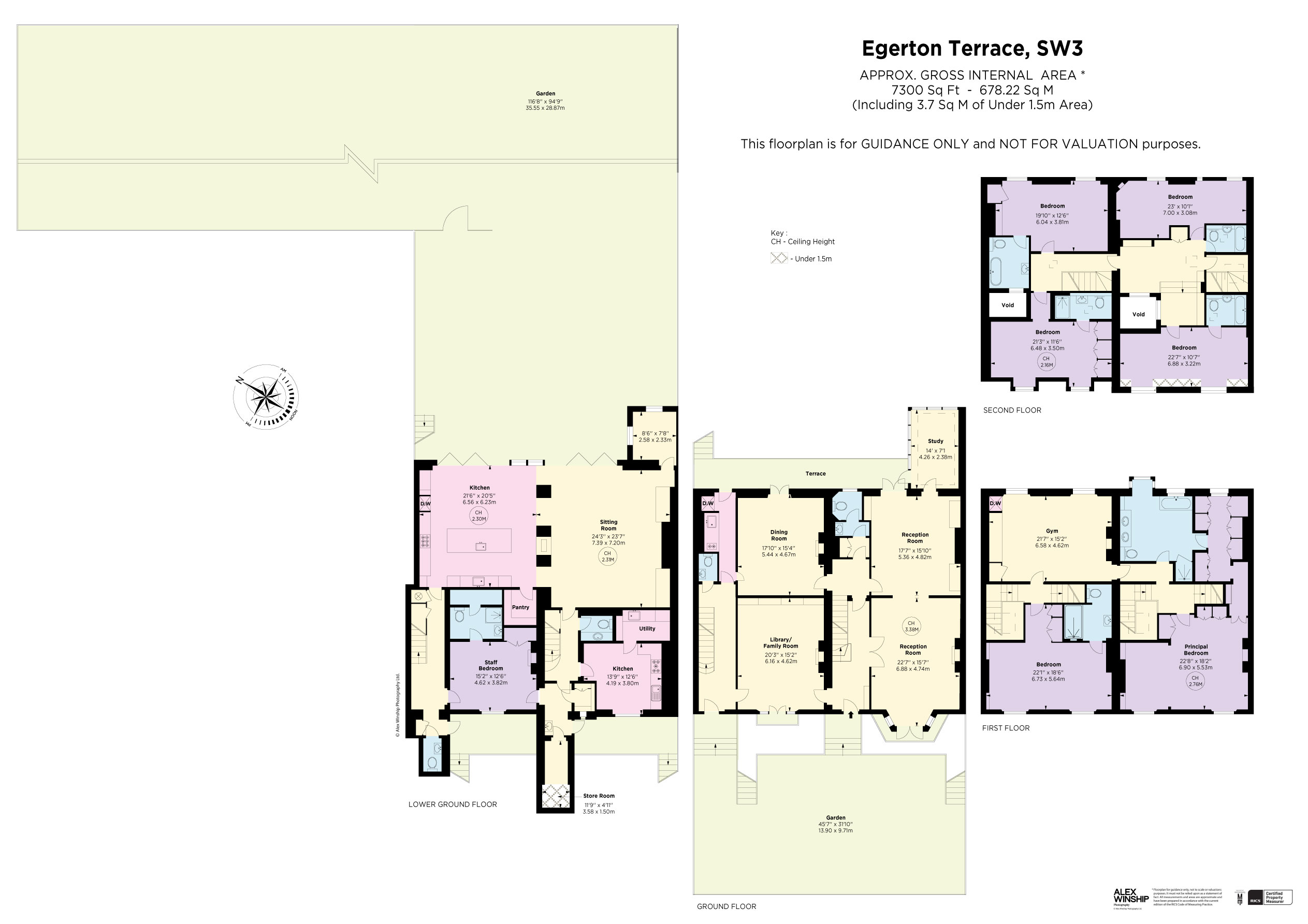 39-41, Egerton Terrace, London floorplan
