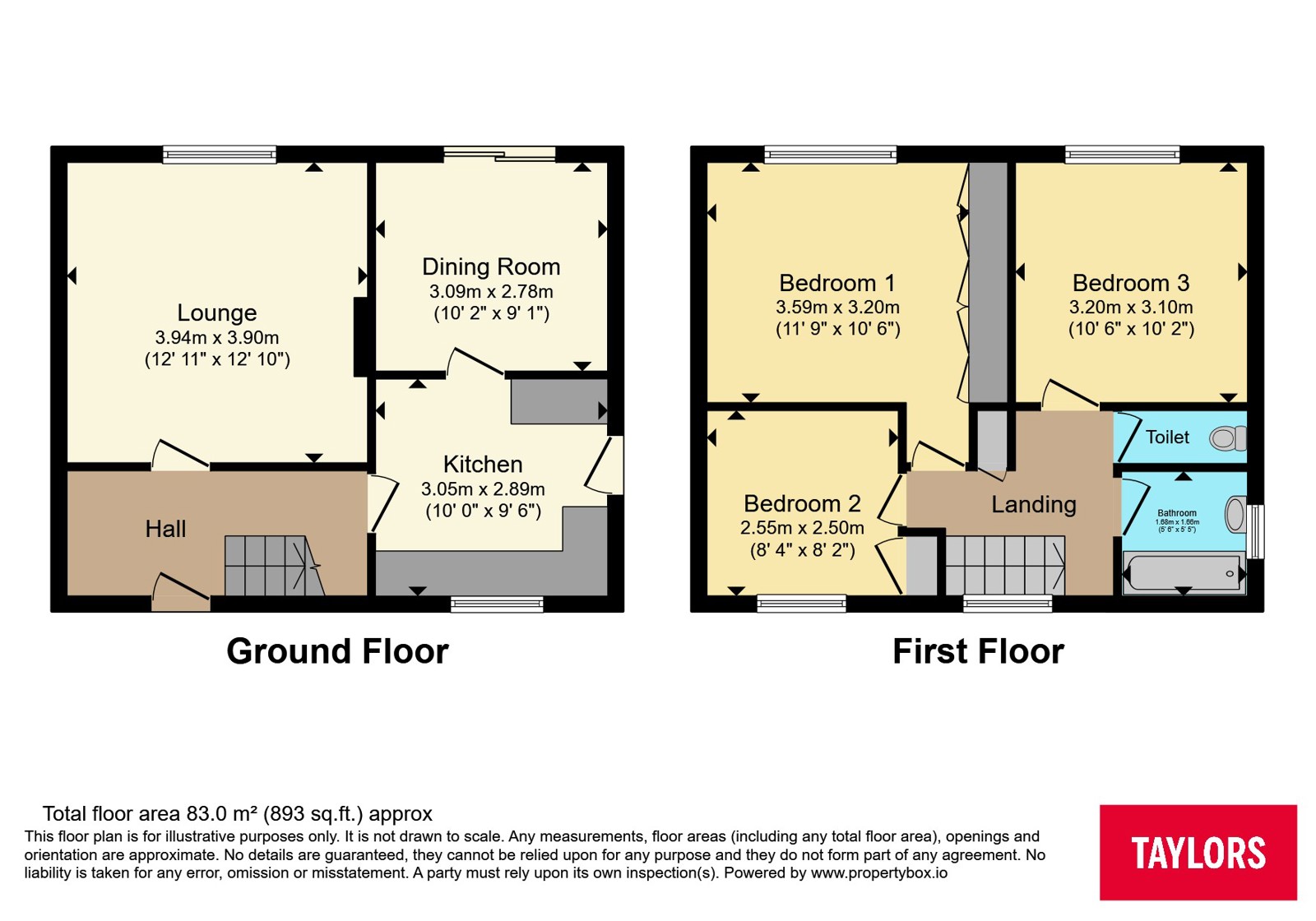 2, Hogarth Walk, Somerset floorplan
