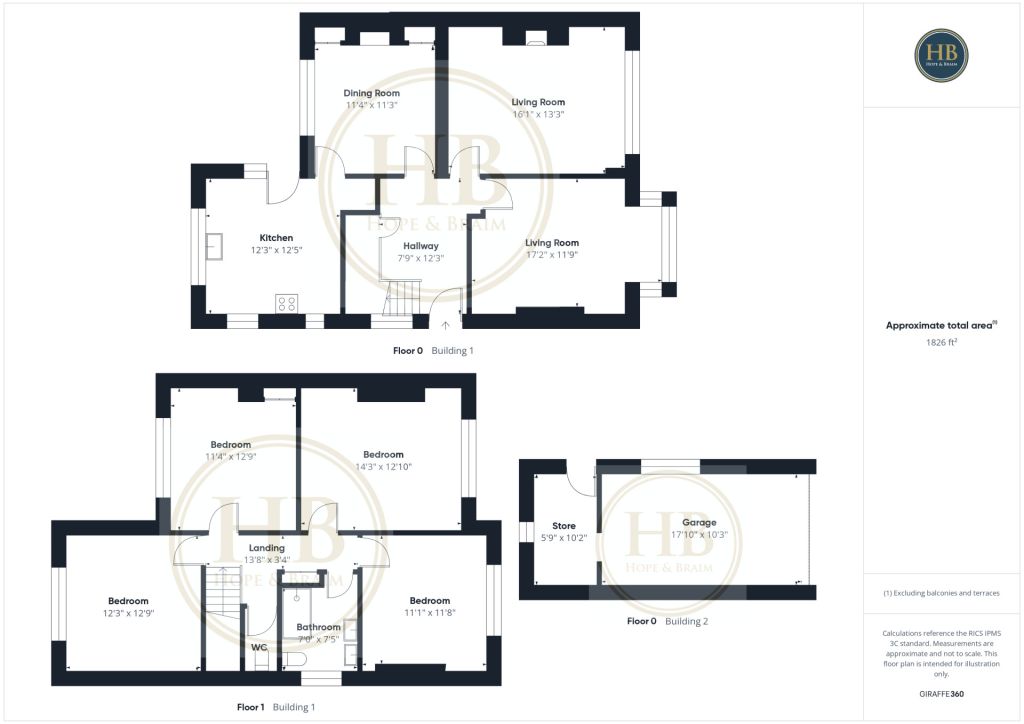 12, Castle Road, Whitby floorplan
