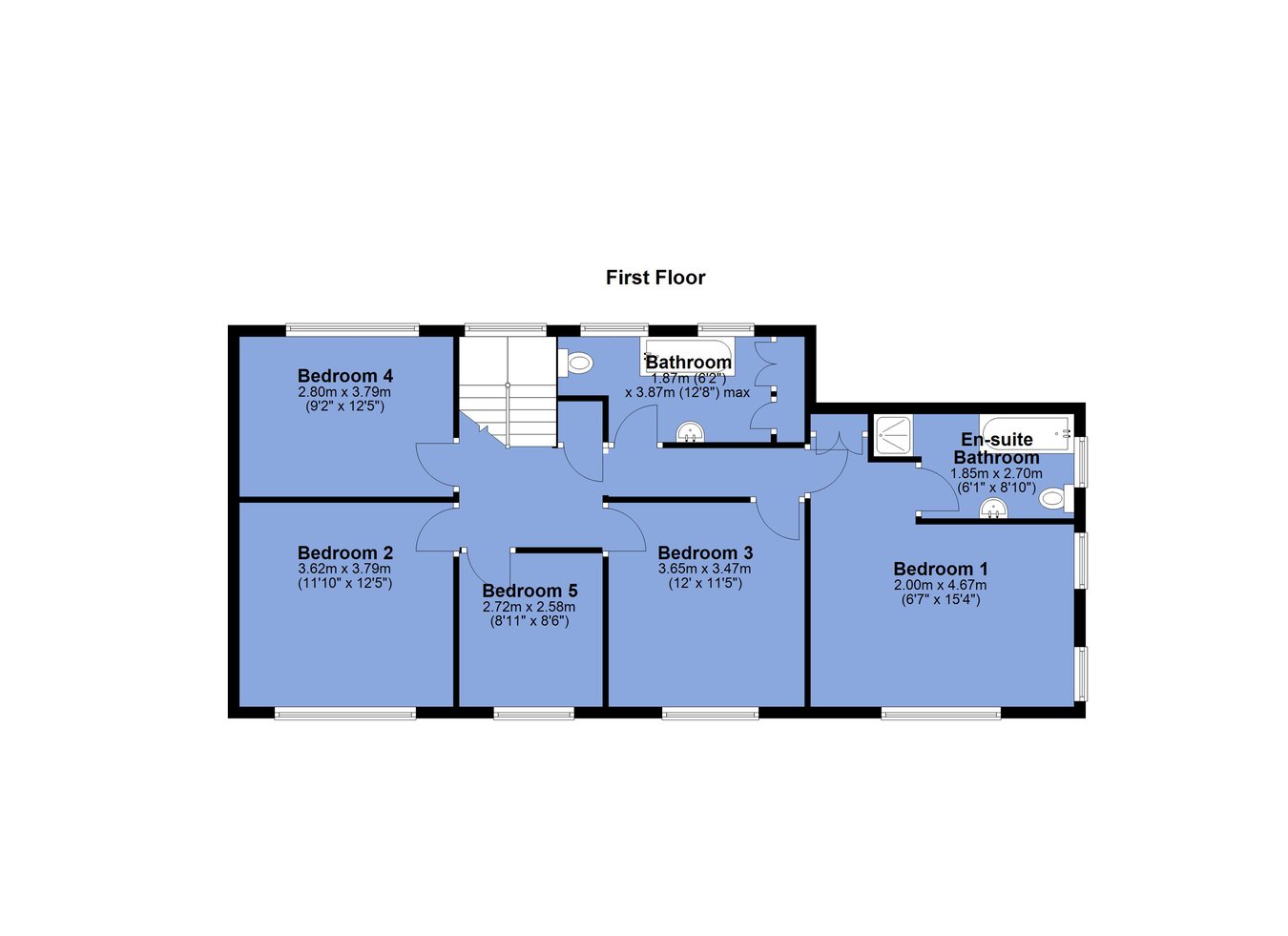 6, Woods Lea, Bolton floorplan