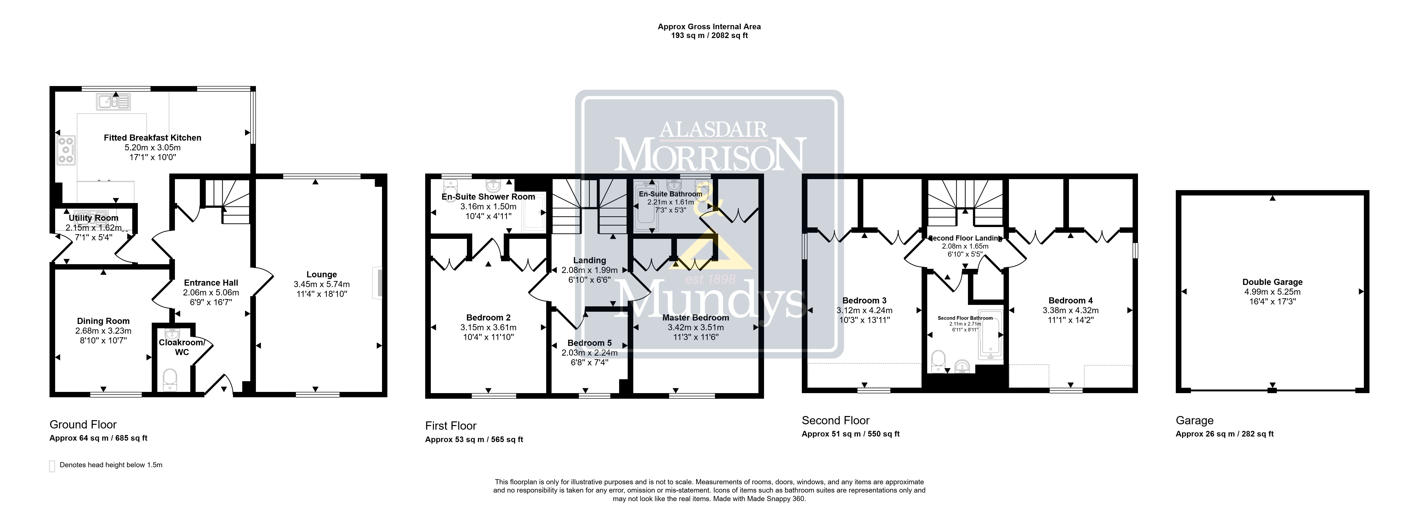 8, Adwalton Close, Newark floorplan