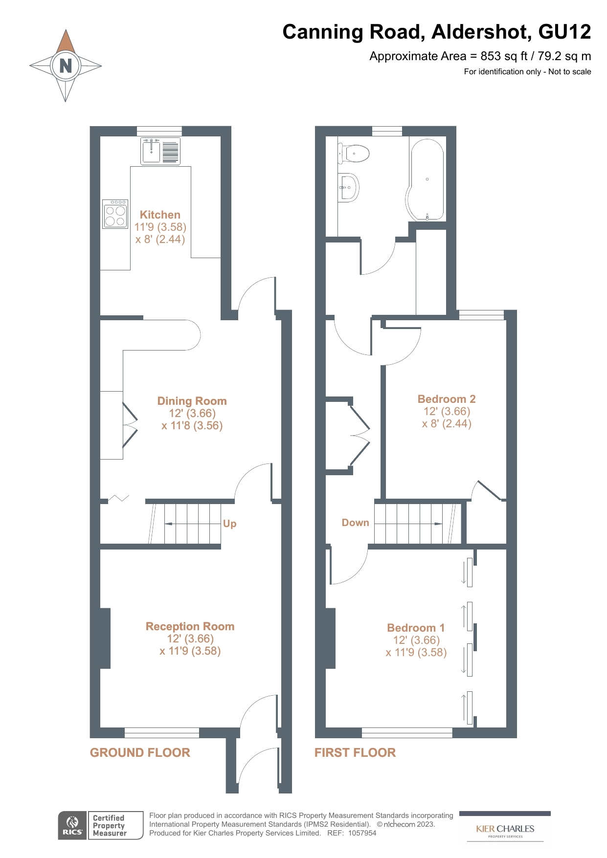 22, Canning Road, Hampshire floorplan