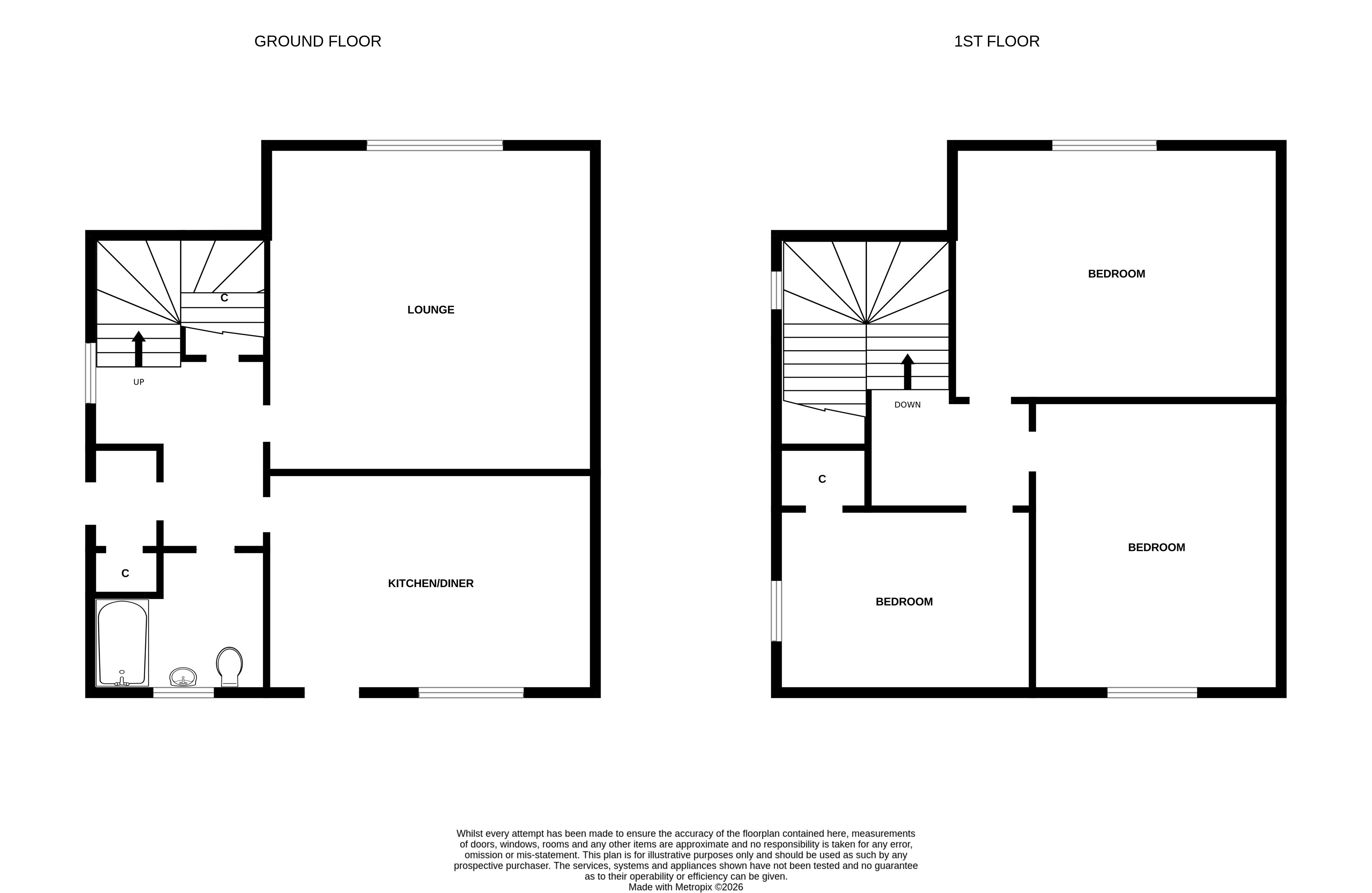 19, Dunarn Terrace, Blairgowrie floorplan