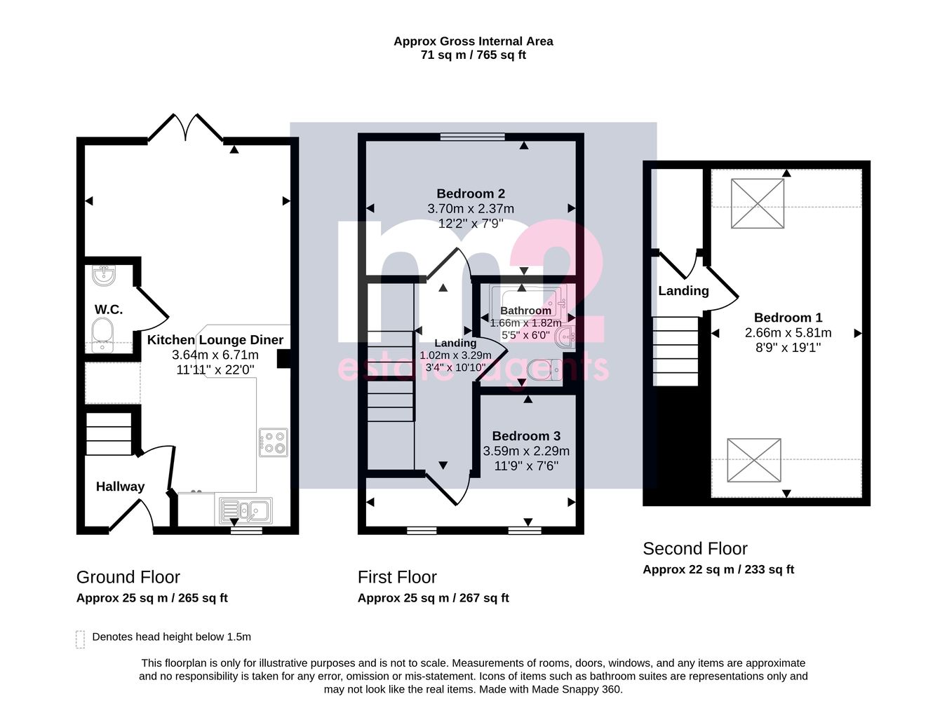 11, Bowcott Avenue, Abergavenny floorplan