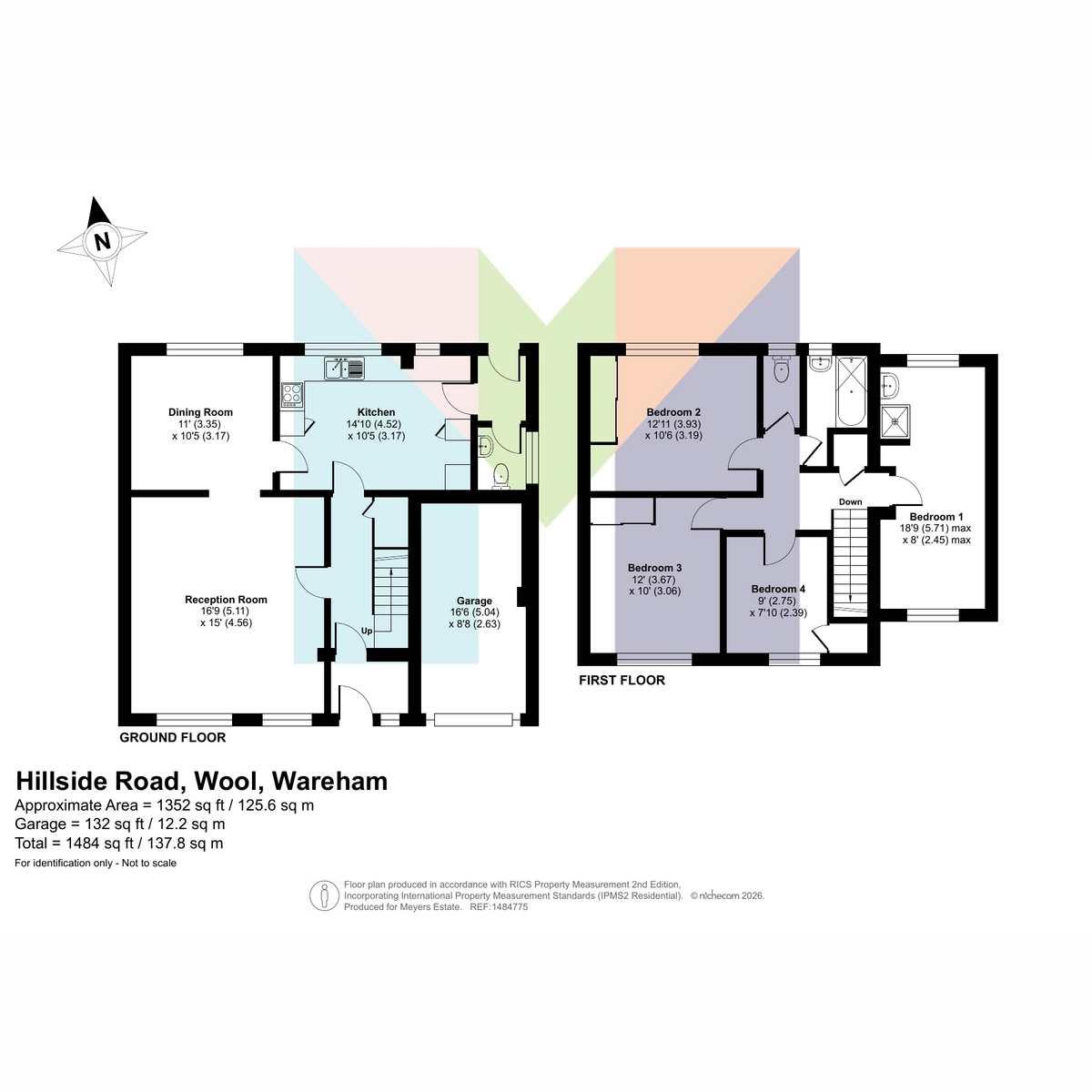 48a, Hillside Road, Wareham floorplan