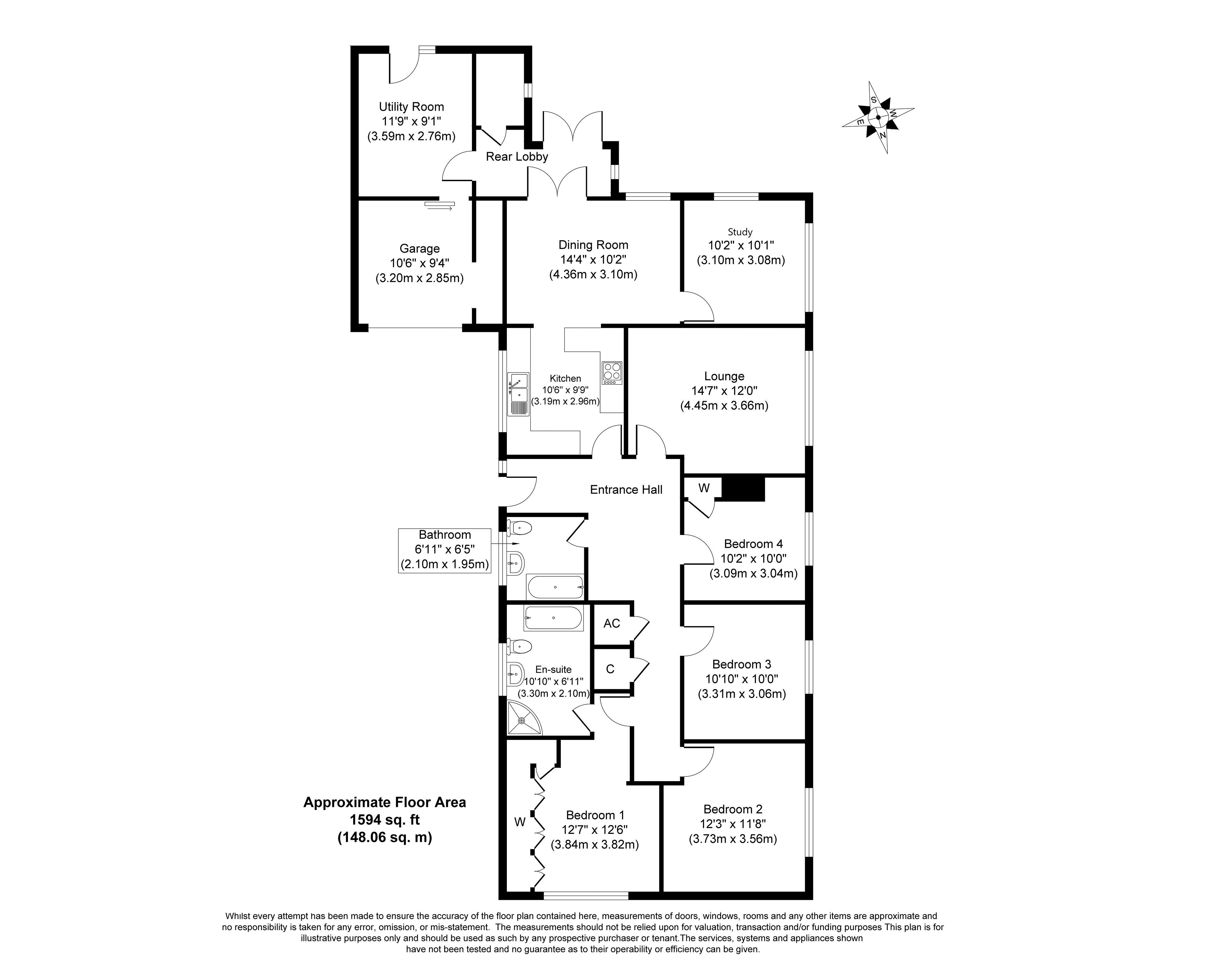 2, Thorn Road, Great Yarmouth floorplan