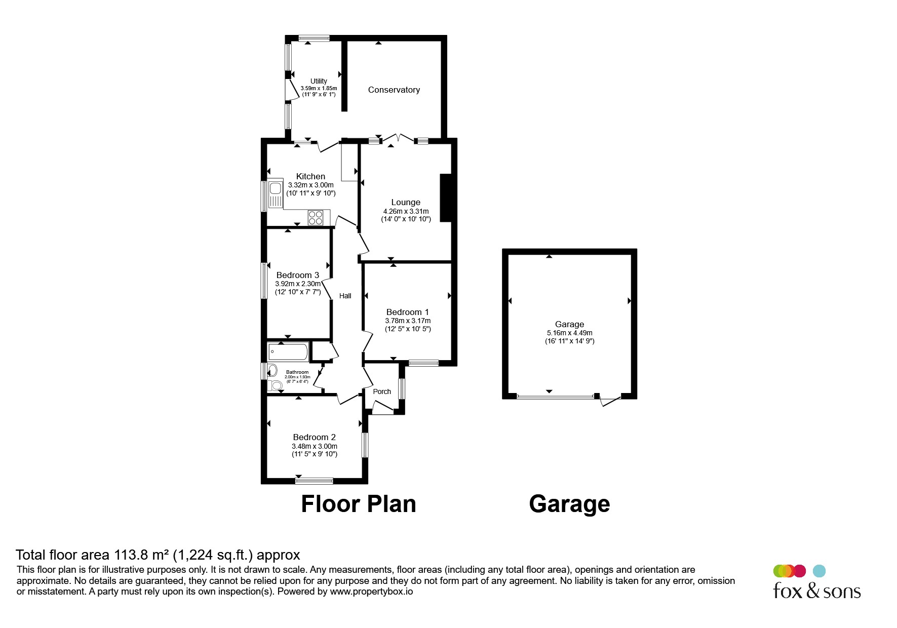 23, Downs Valley Road, Brighton floorplan