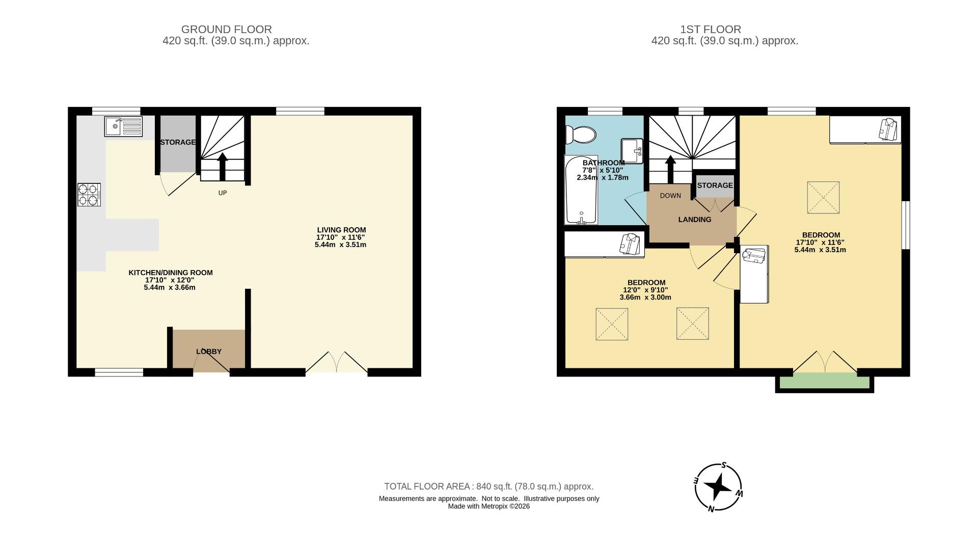 Silver Cottage, 827, Silver Cottage, Didsbury floorplan