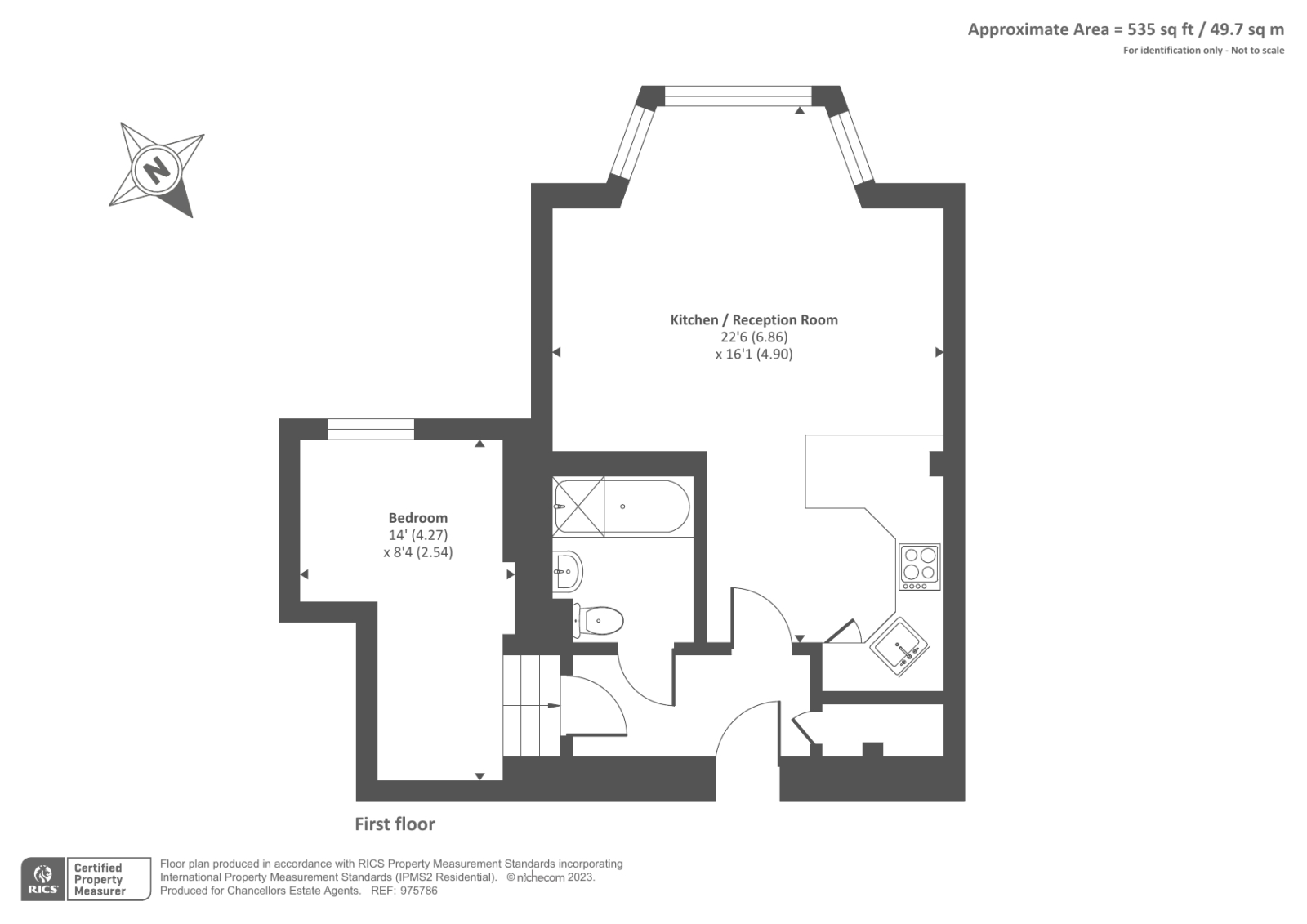 Flat 11 Hatfield House, 40, Cambridge Park, Twickenham floorplan
