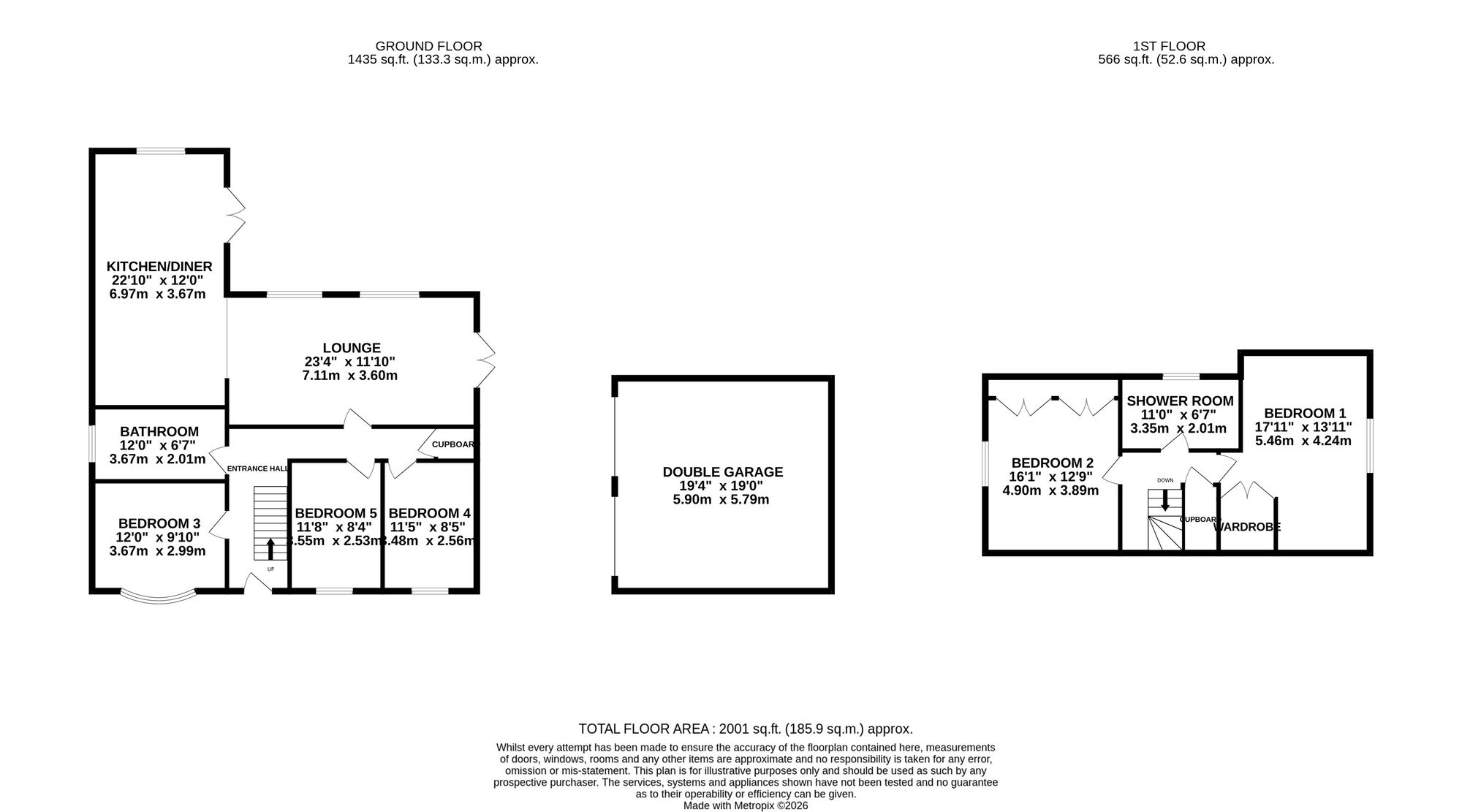 149 Wistaston Green Road, Crewe floorplan