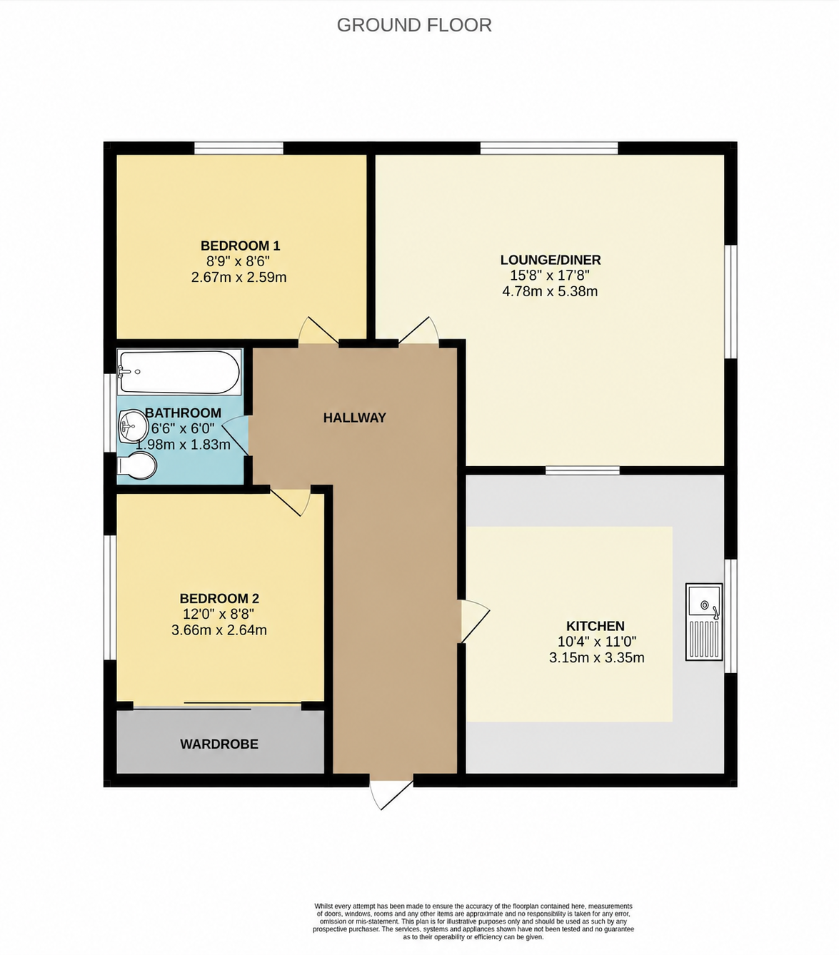 48, Pendwyallt Road, Cardiff floorplan