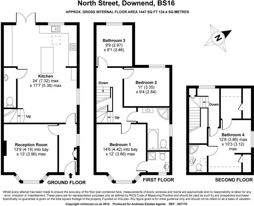 35, North Street, Downend floorplan