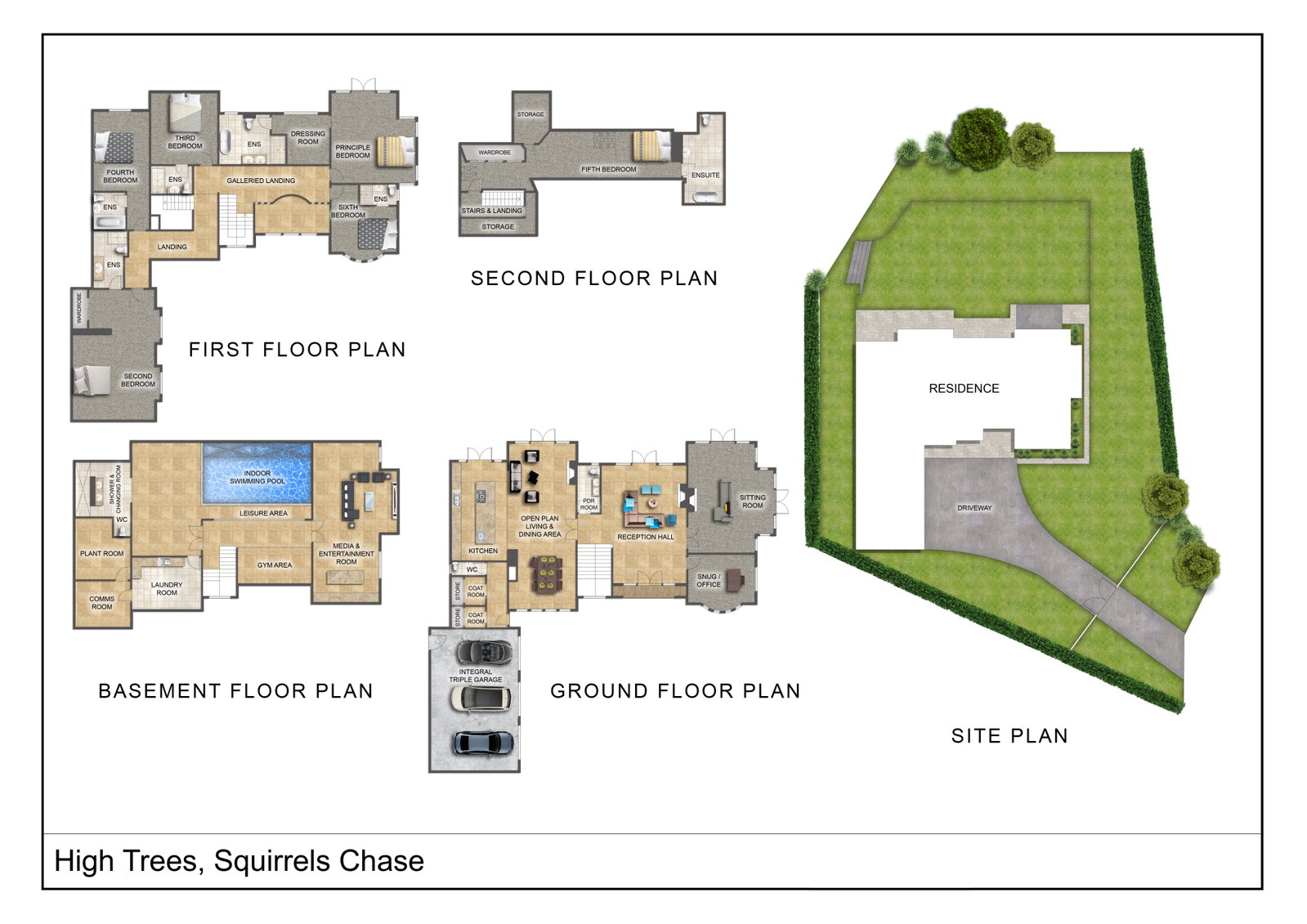 3,High Trees, Squirrels Chase, Macclesfield floorplan