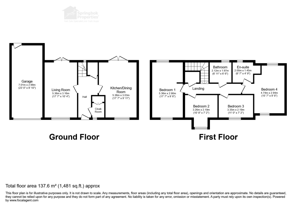 22, Ashford Place, Chelmsford floorplan