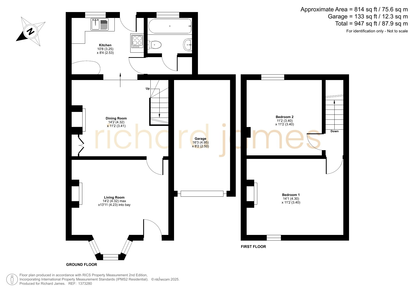 13, Station Road, Swindon floorplan