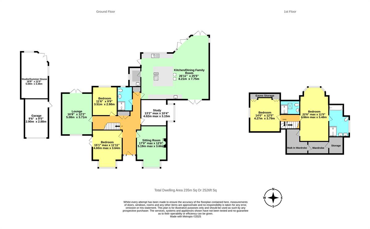 Orchard Cottage, 11, Gloucester Road, Whitstable floorplan