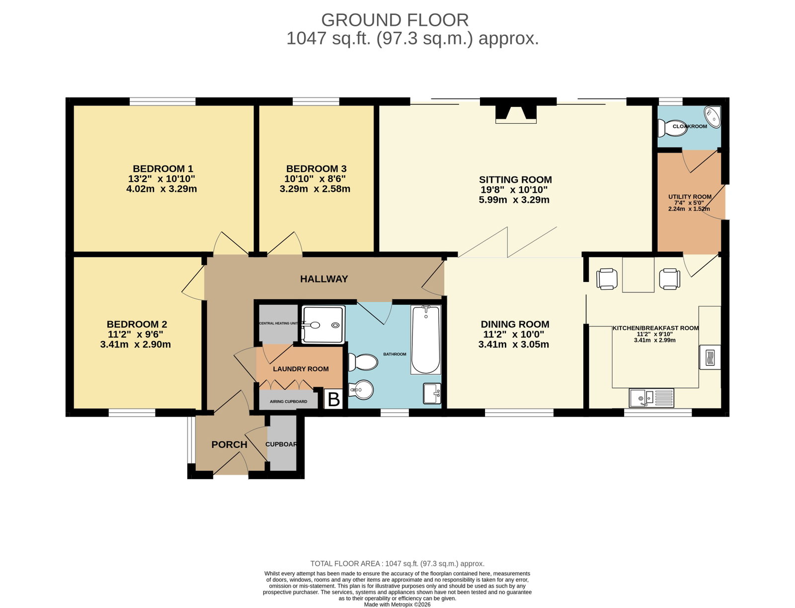 1, Quarry Lane, Bristol floorplan