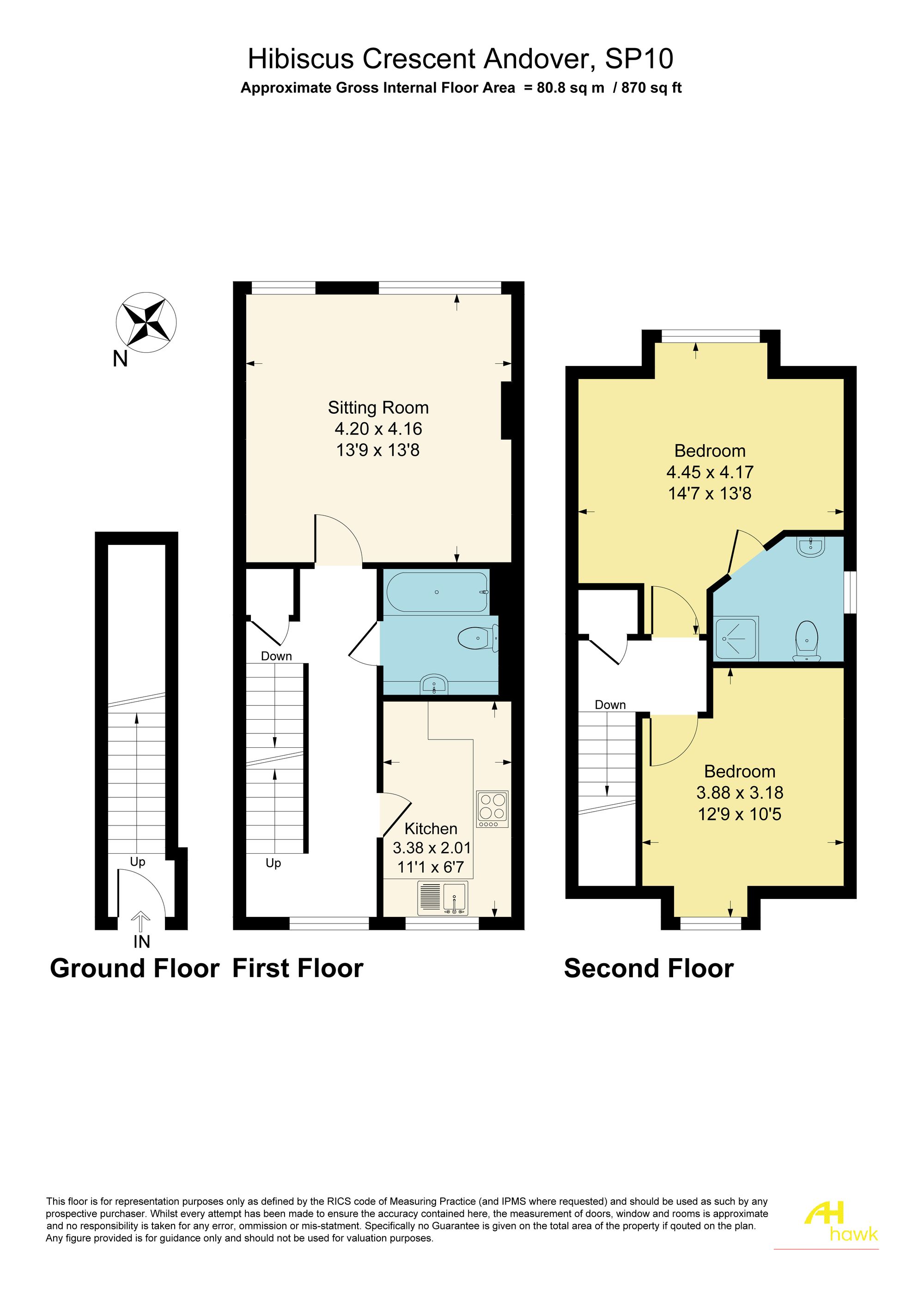 53 Hibiscus Crescent, Andover floorplan