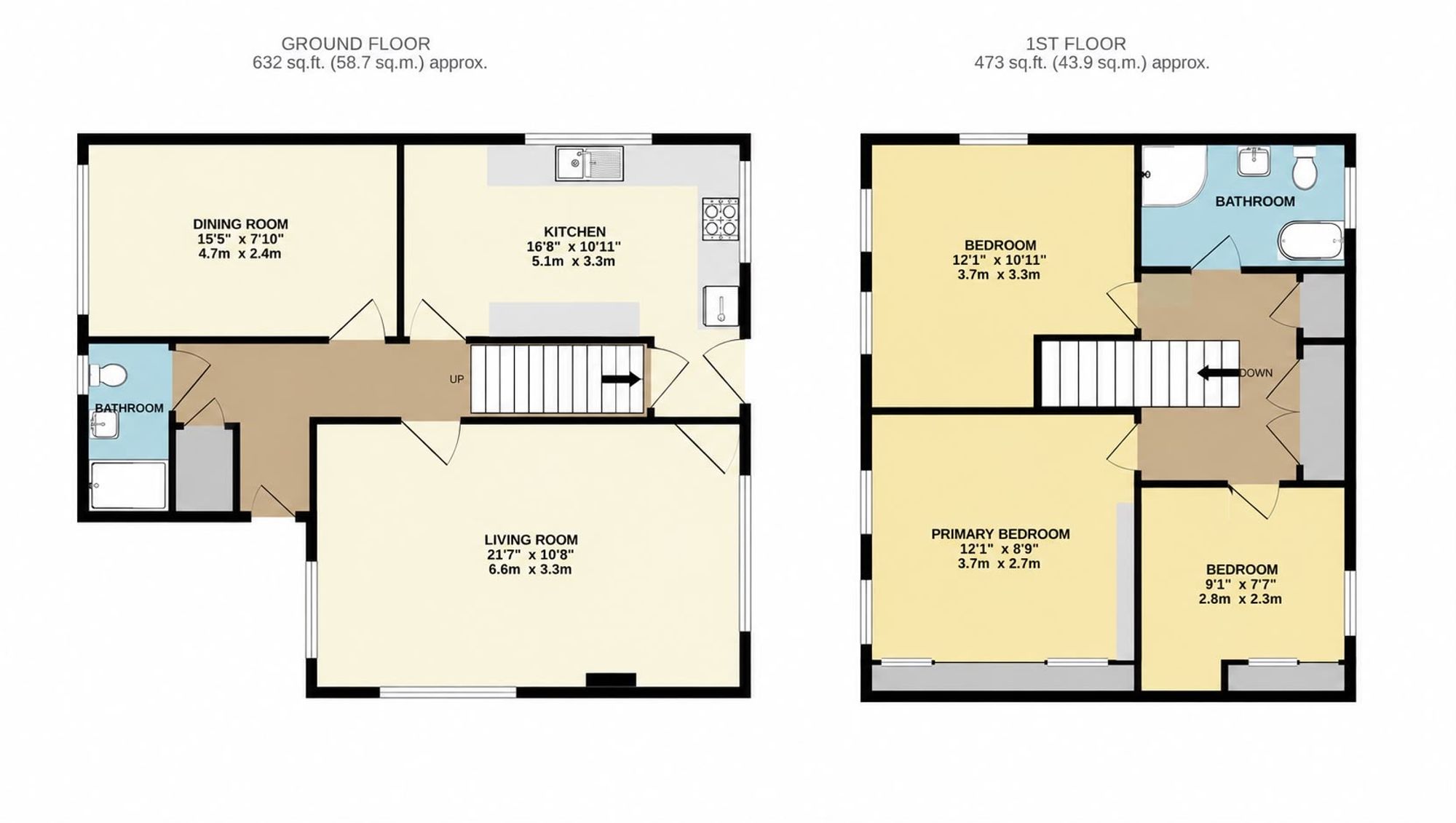 1 Longleat Close, Leicester floorplan