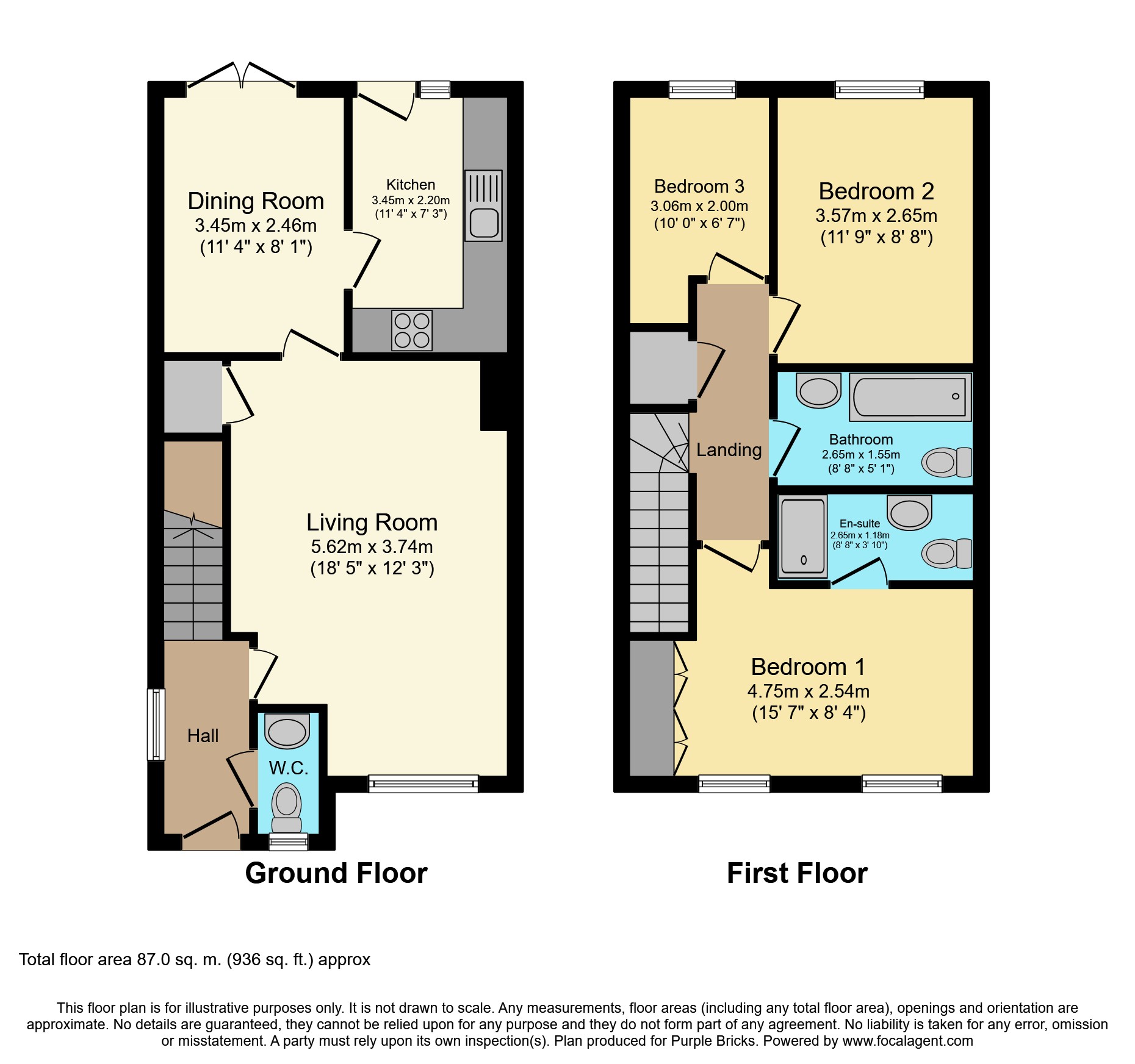 3 Bedrooms Semi-detached house for sale in Inhams Road, Alton GU34