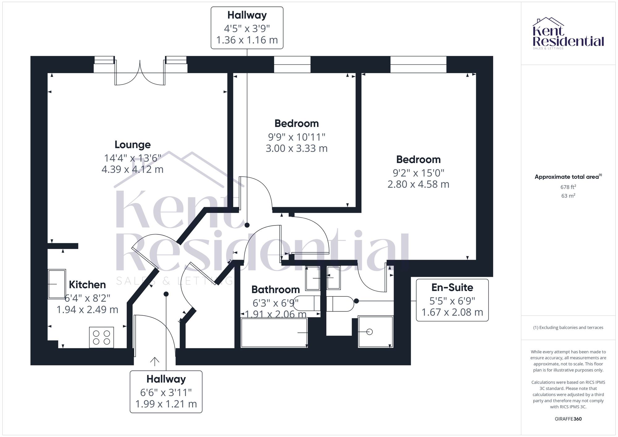 Flat 22, Tucano Court Silver Streak Way, Rochester floorplan