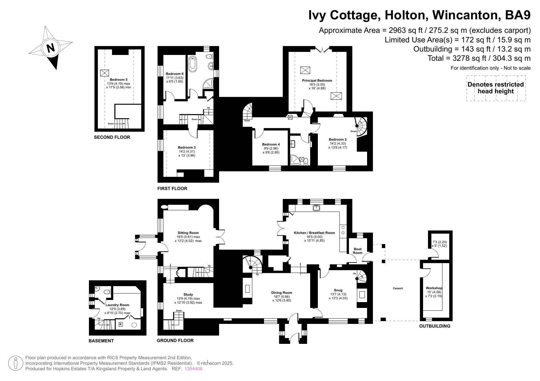 Ivy Cottage,, Holton, Somerset floorplan