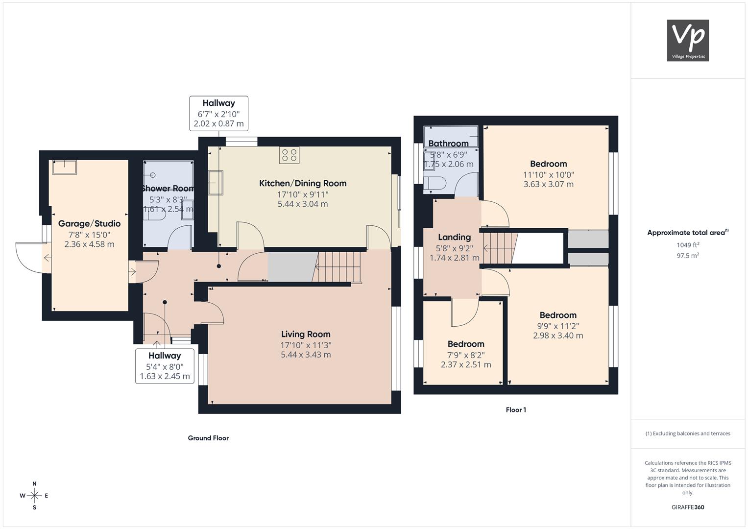 21, Longleat Drive, Reading floorplan