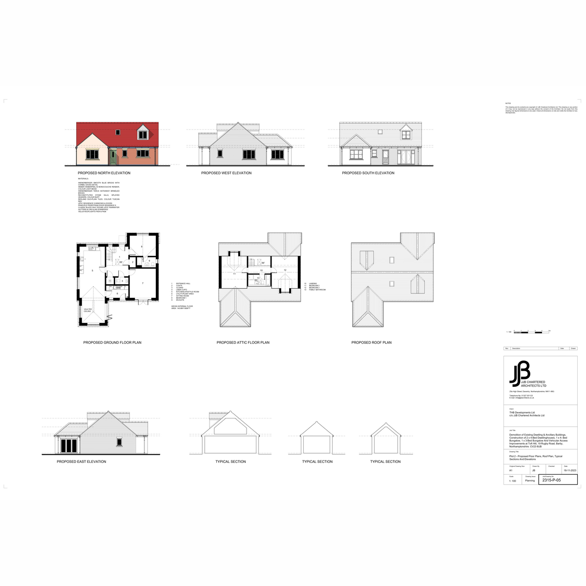 Plot 2 Toft Hill/ 19, Rugby Road, Rugby floorplan